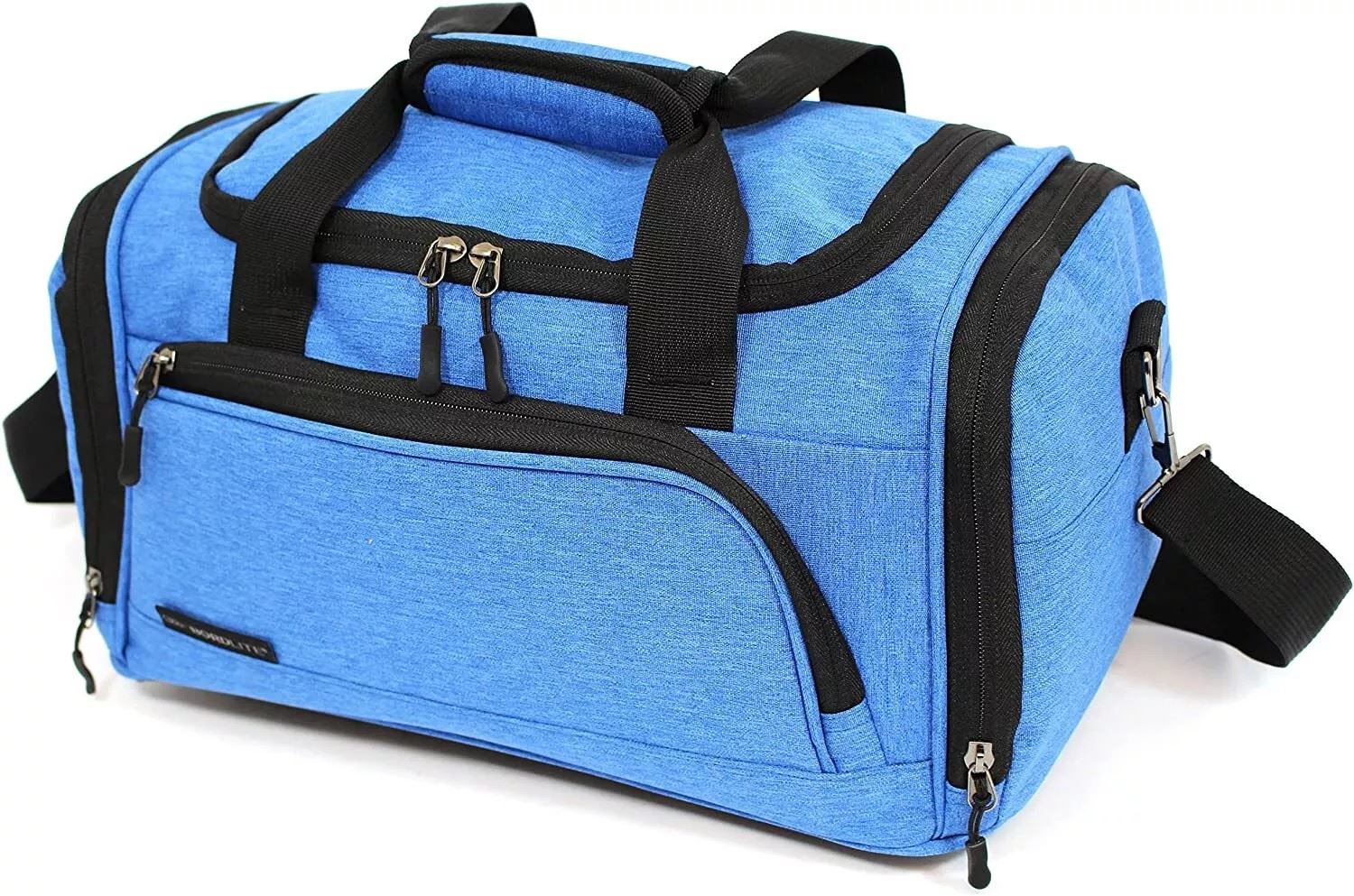 Holdall Carry On 40x 20 x25cm Under-seat Travel Duffel Bag for Ryanair, Easy Jet Teal