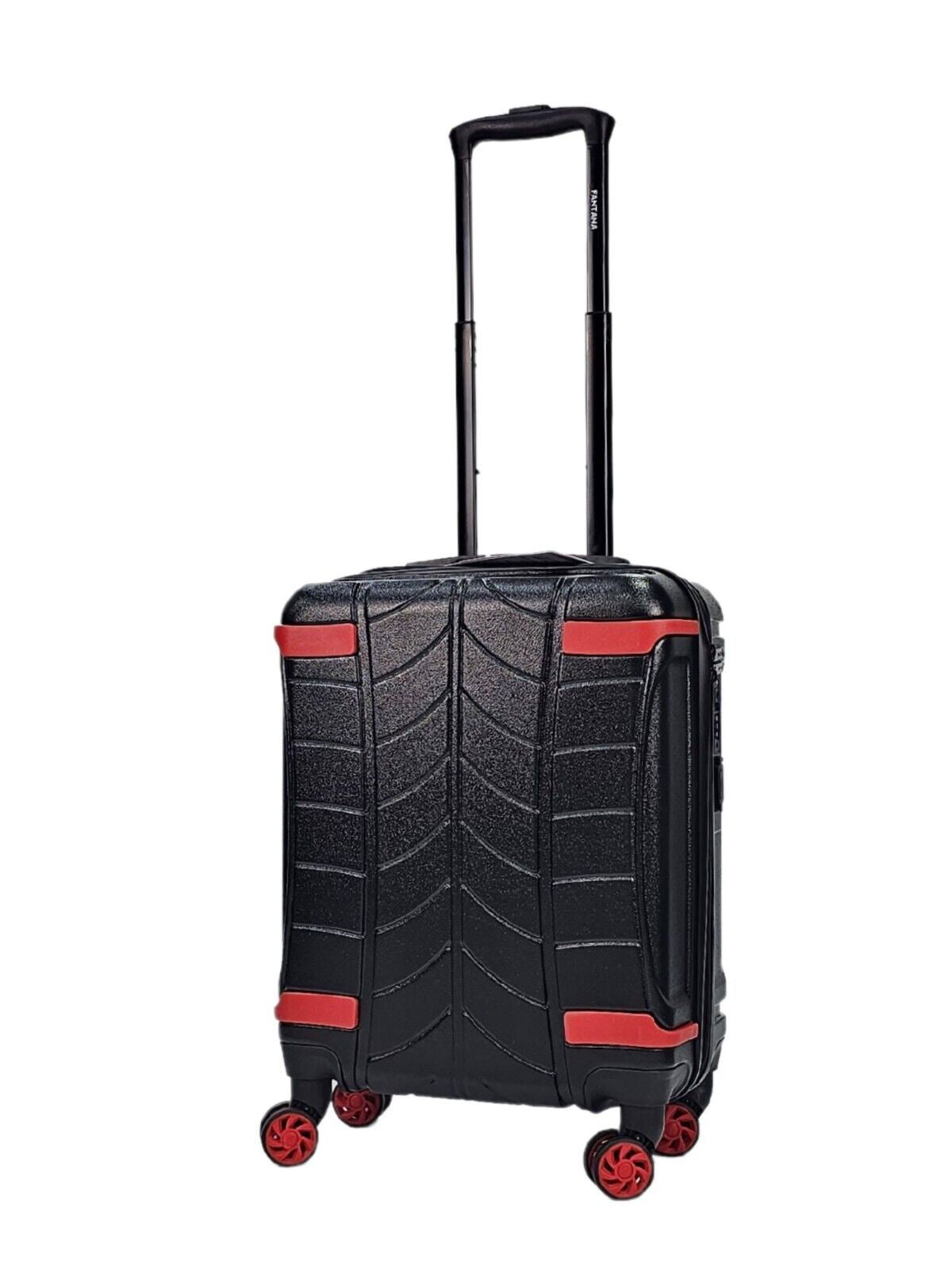 Hard Shell Cabin Suitcase 4 Wheel Luggage Travel Bag