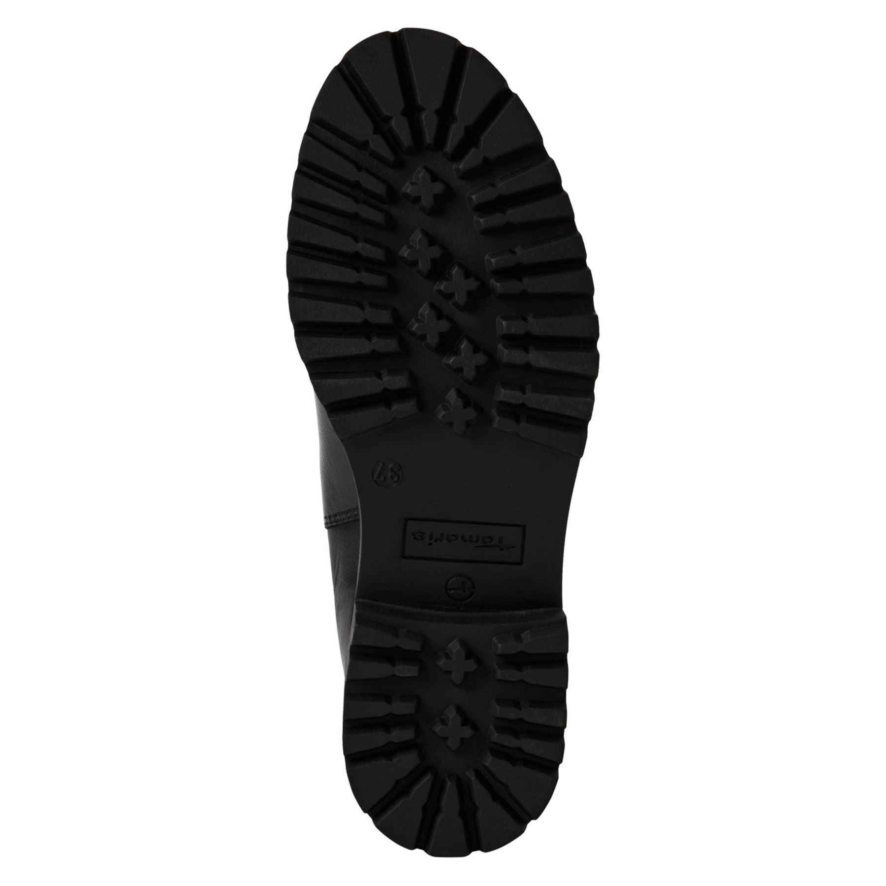 Tamaris Womens Black Leather Classic High Chelsea Ankle Boots