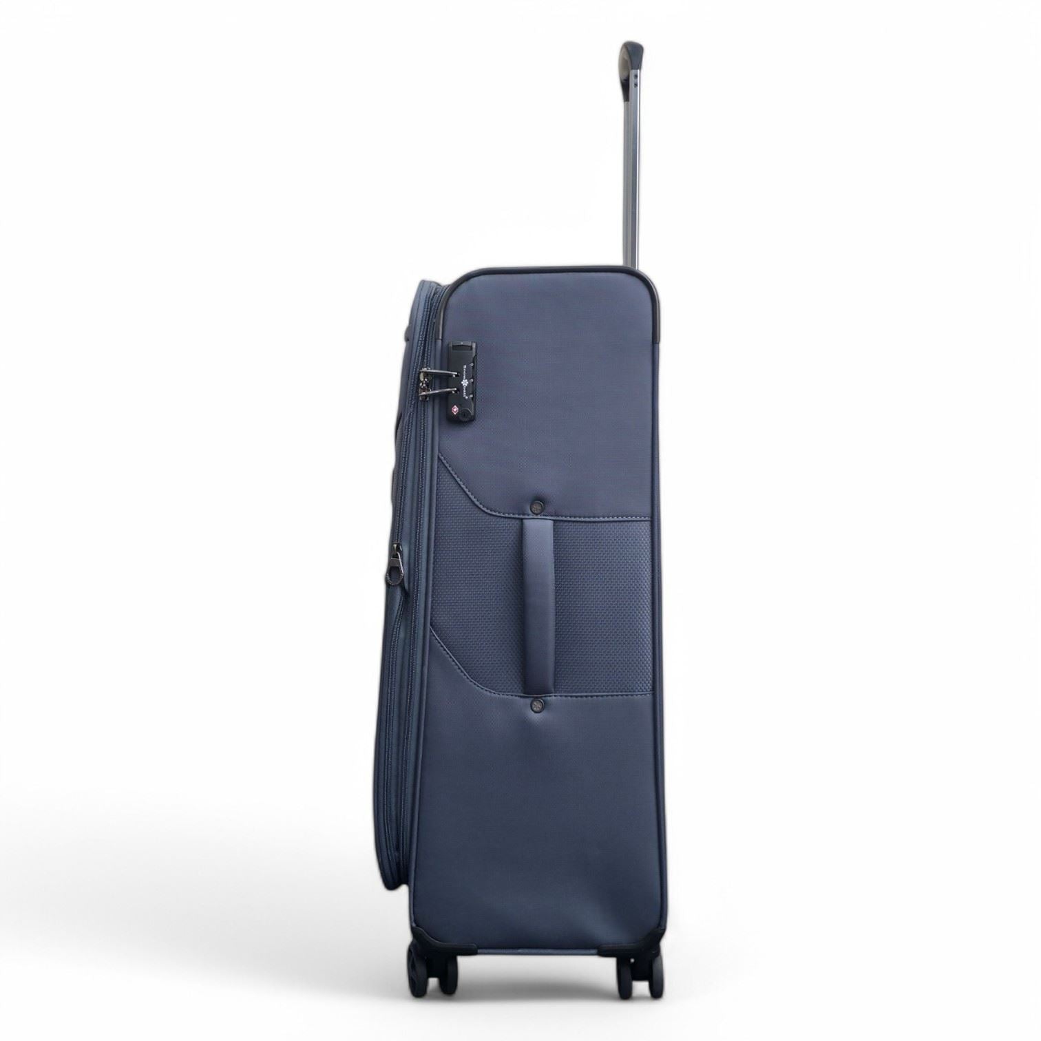 Corby Large Soft Shell Suitcase in Grey