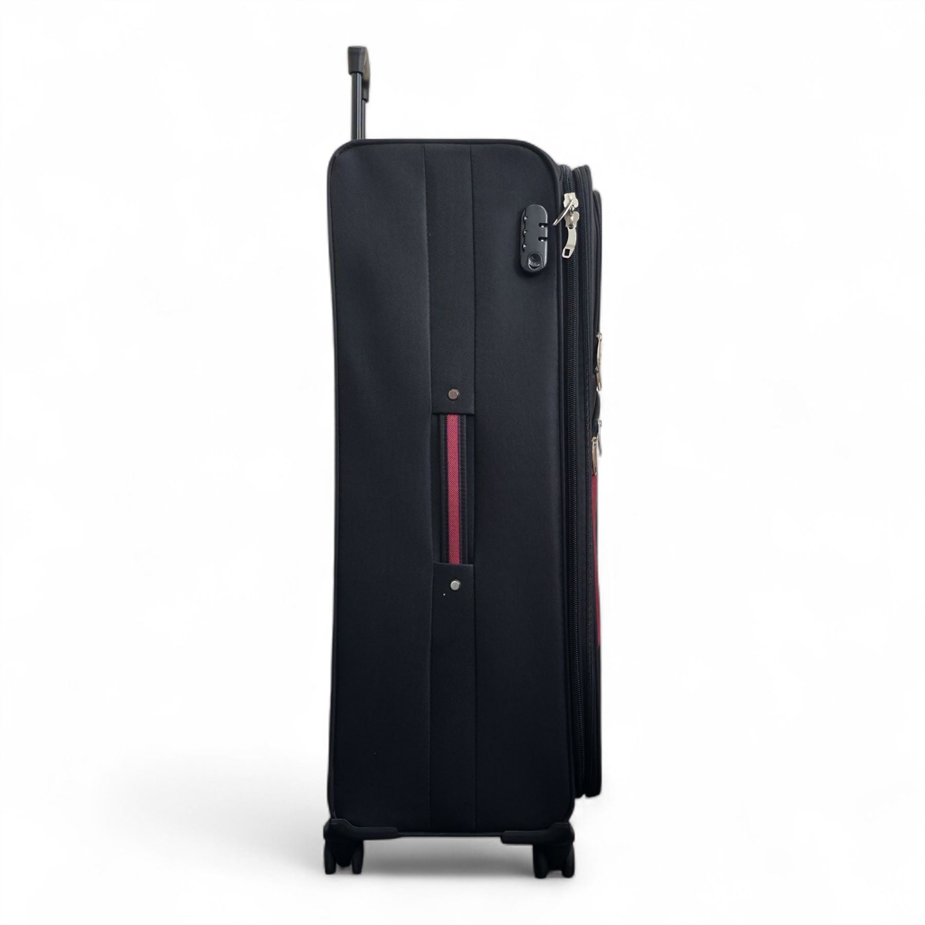 Gosford X-Large Soft Shell Suitcase in Black