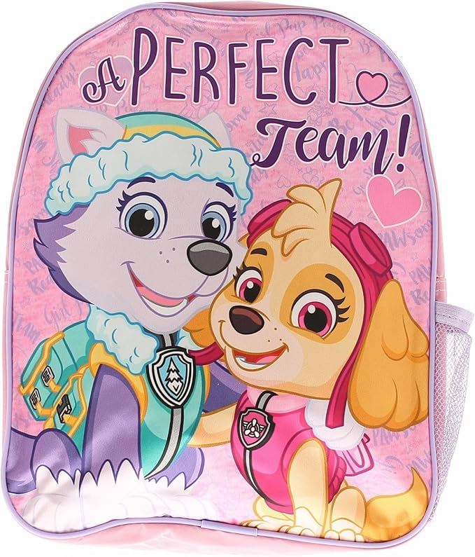Paw Patrol Backpack Skye Adjustable Shoulder Strap Schoolbag