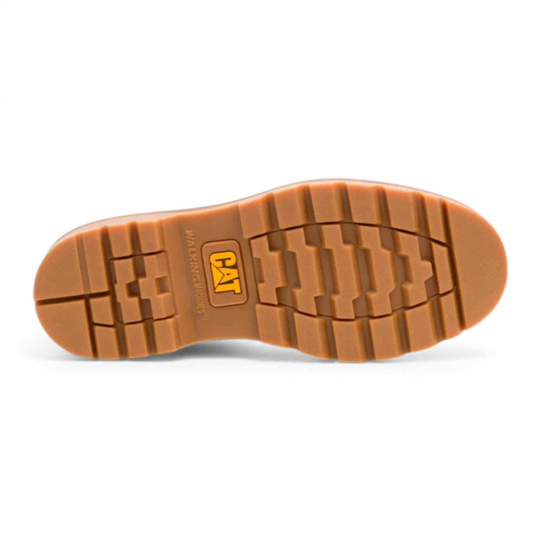 CAT (Caterpillar) Mens Tan Brown Leather Low-Cut Boots - Colorado Boat Lo