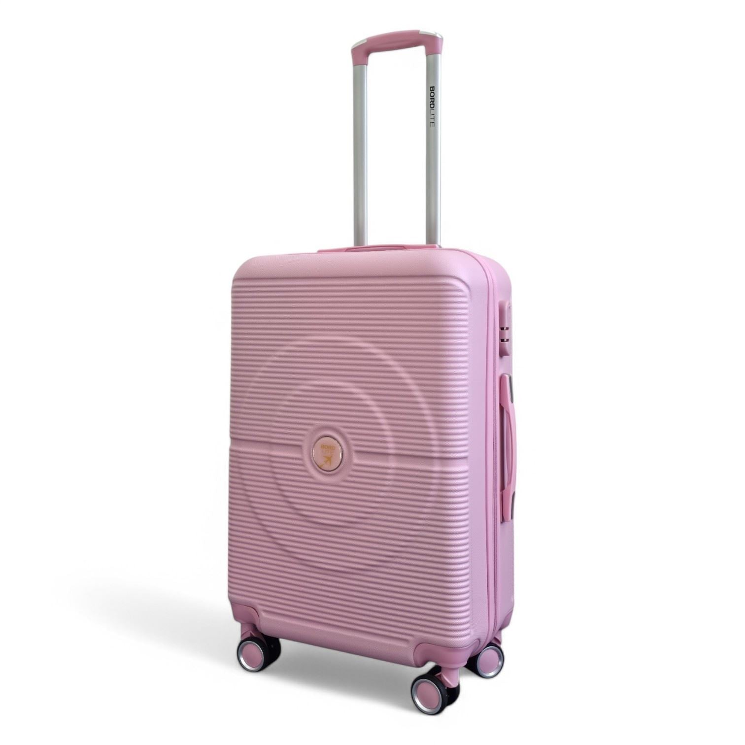 Seto Medium Hard Shell Suitcase in Pink