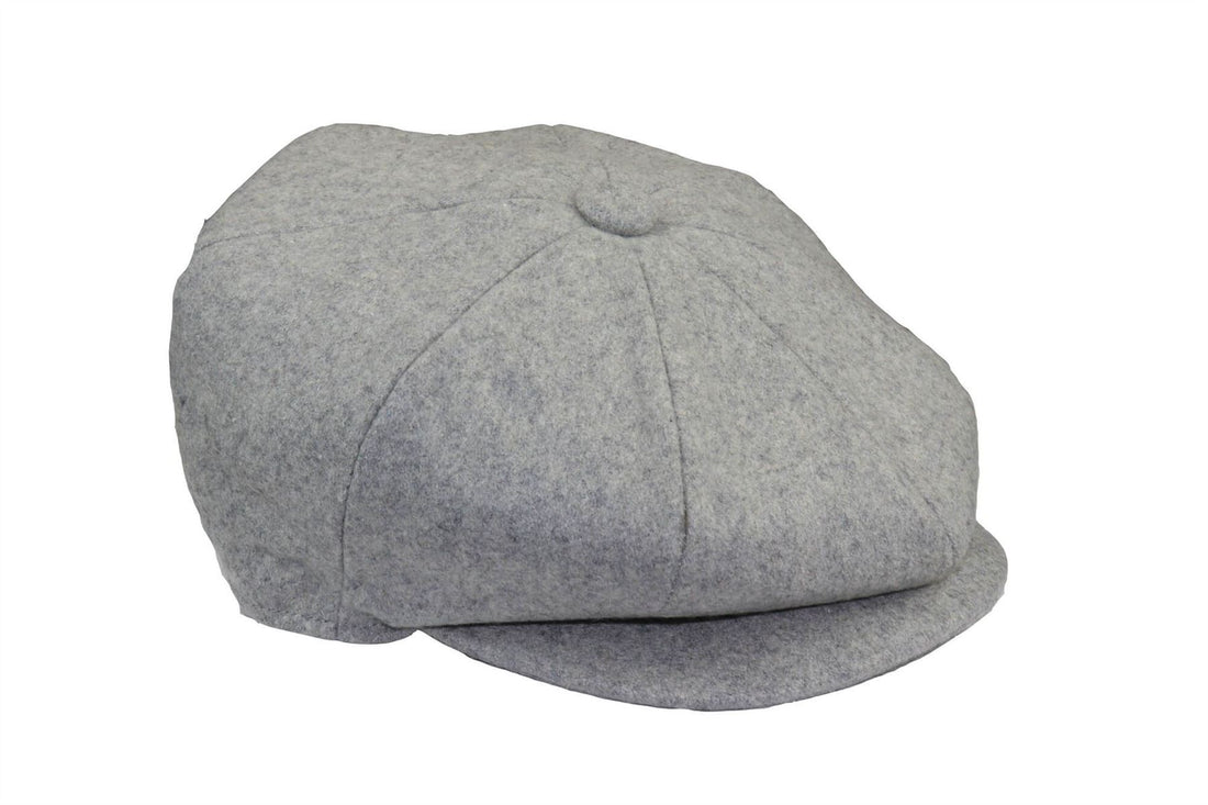 Mens Peaky Blinders Newsboy Wool 8 Panel Gatsby Flat Baker Hat