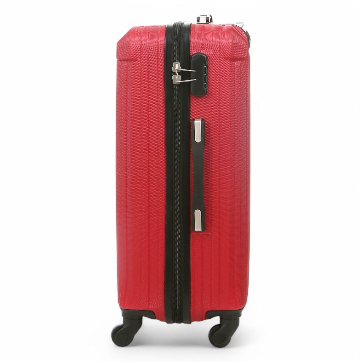 Corowa Medium Hard Shell Suitcase in Red