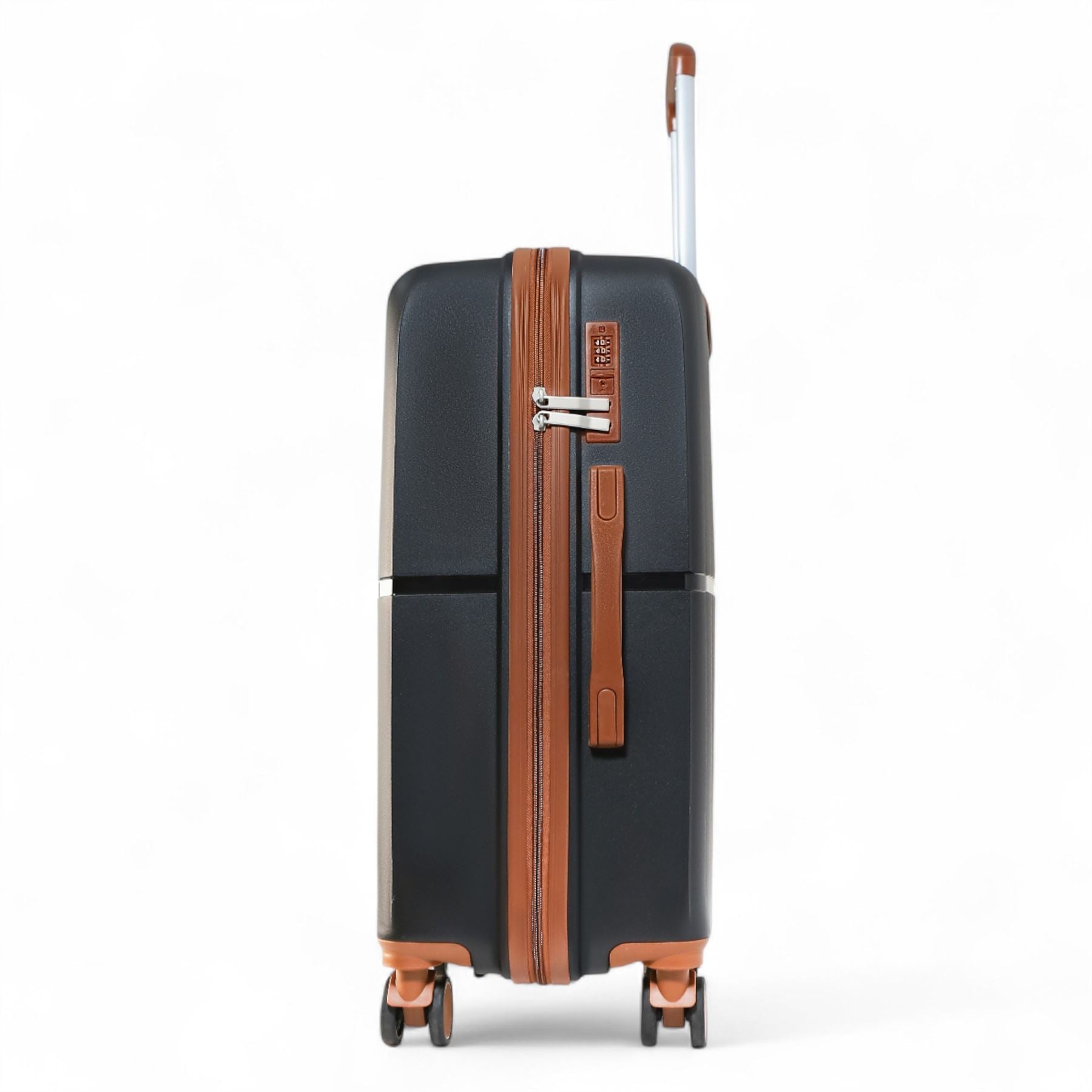 Corowa Medium Hard Shell Suitcase in Black