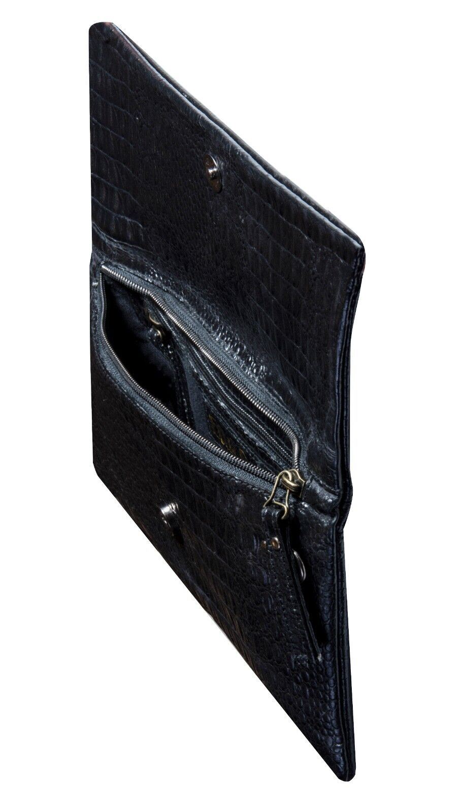 Womens Leather Clutch Cross Body Shoulder Printed Cowhide Bag - Upperclass Fashions