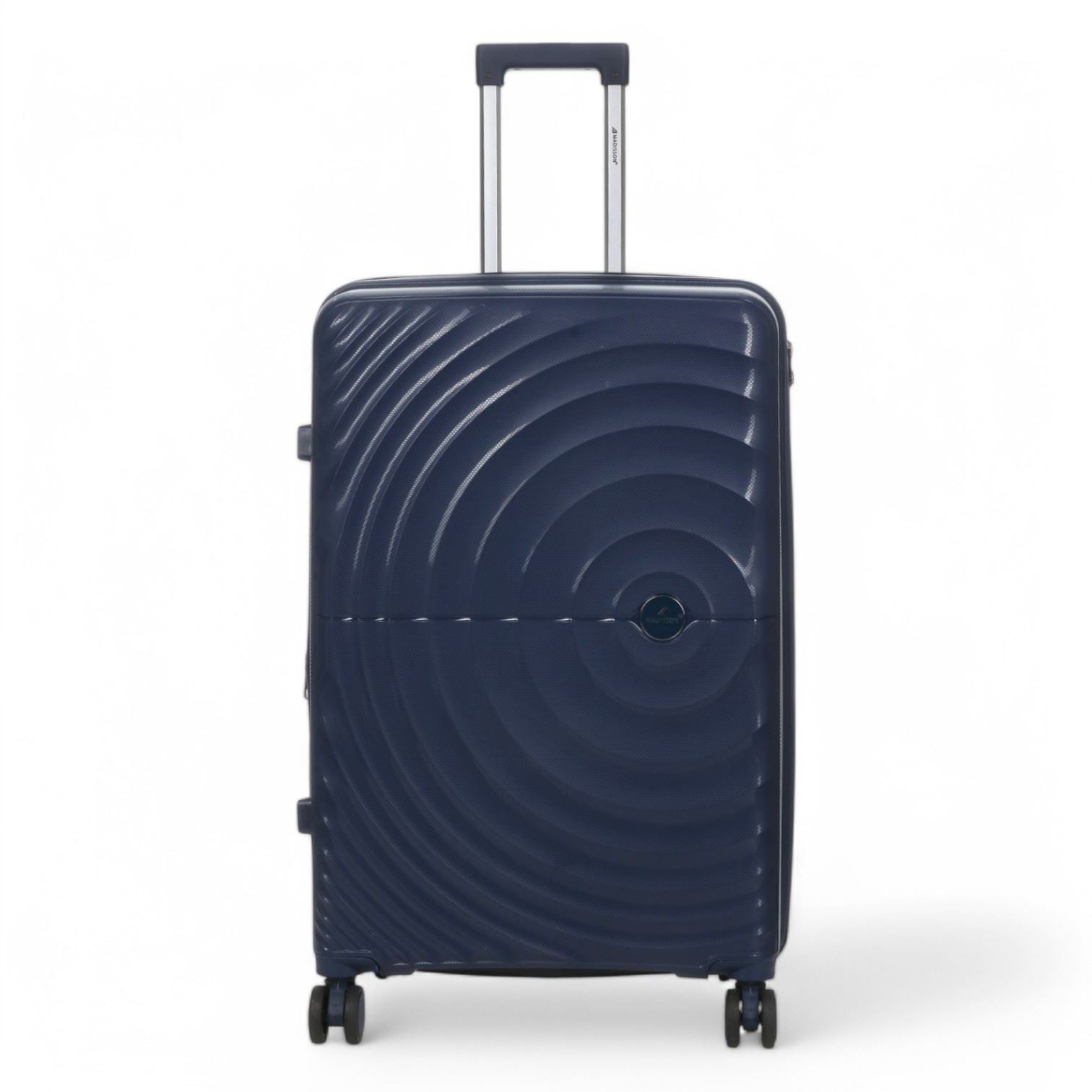 Balranald Large Hard Shell Suitcase in Dark Blue