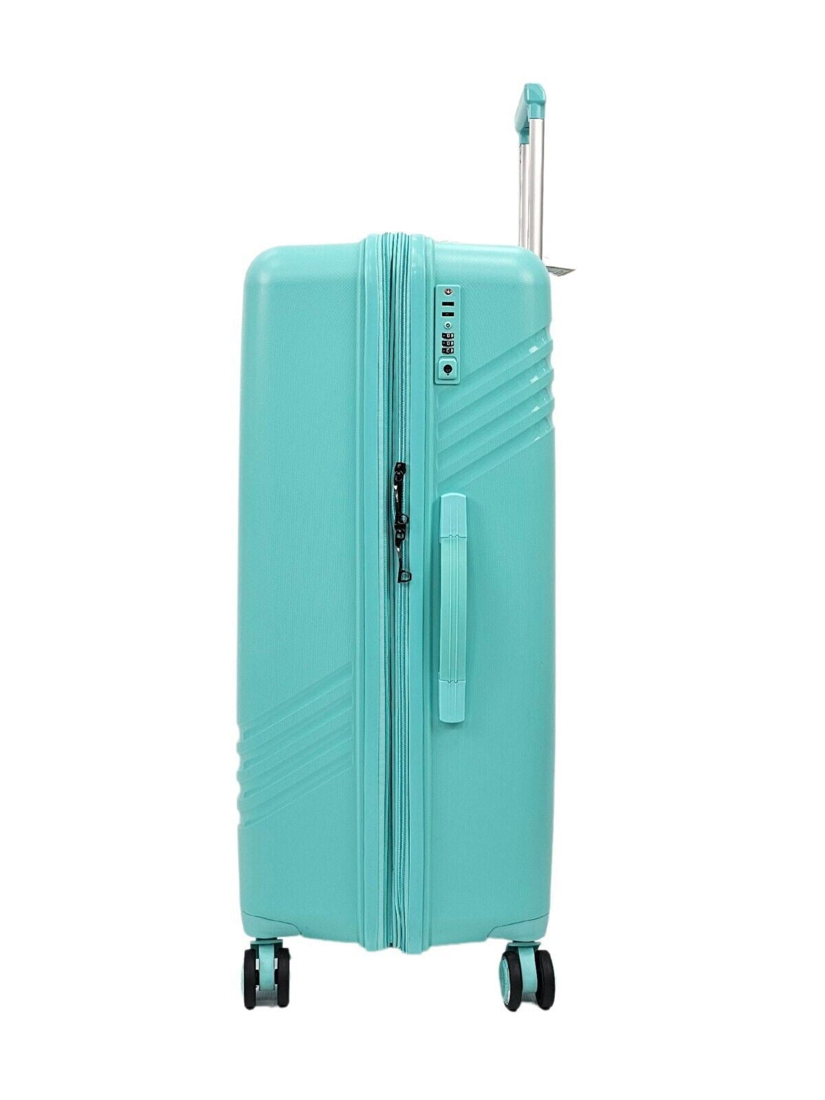Brookwood Large Hard Shell Suitcase in Teal