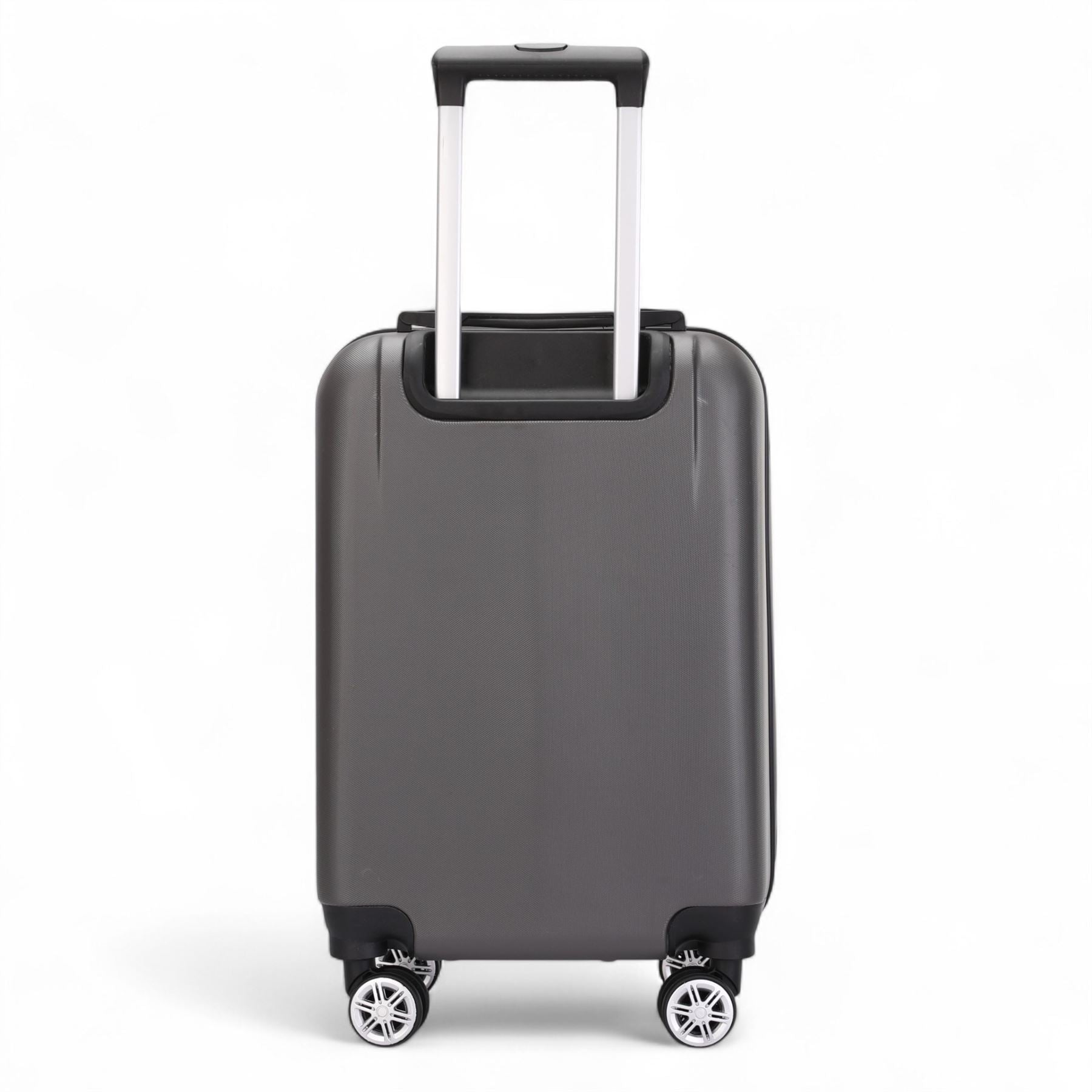 Calgary Cabin Hard Shell Suitcase in Charcoal Black
