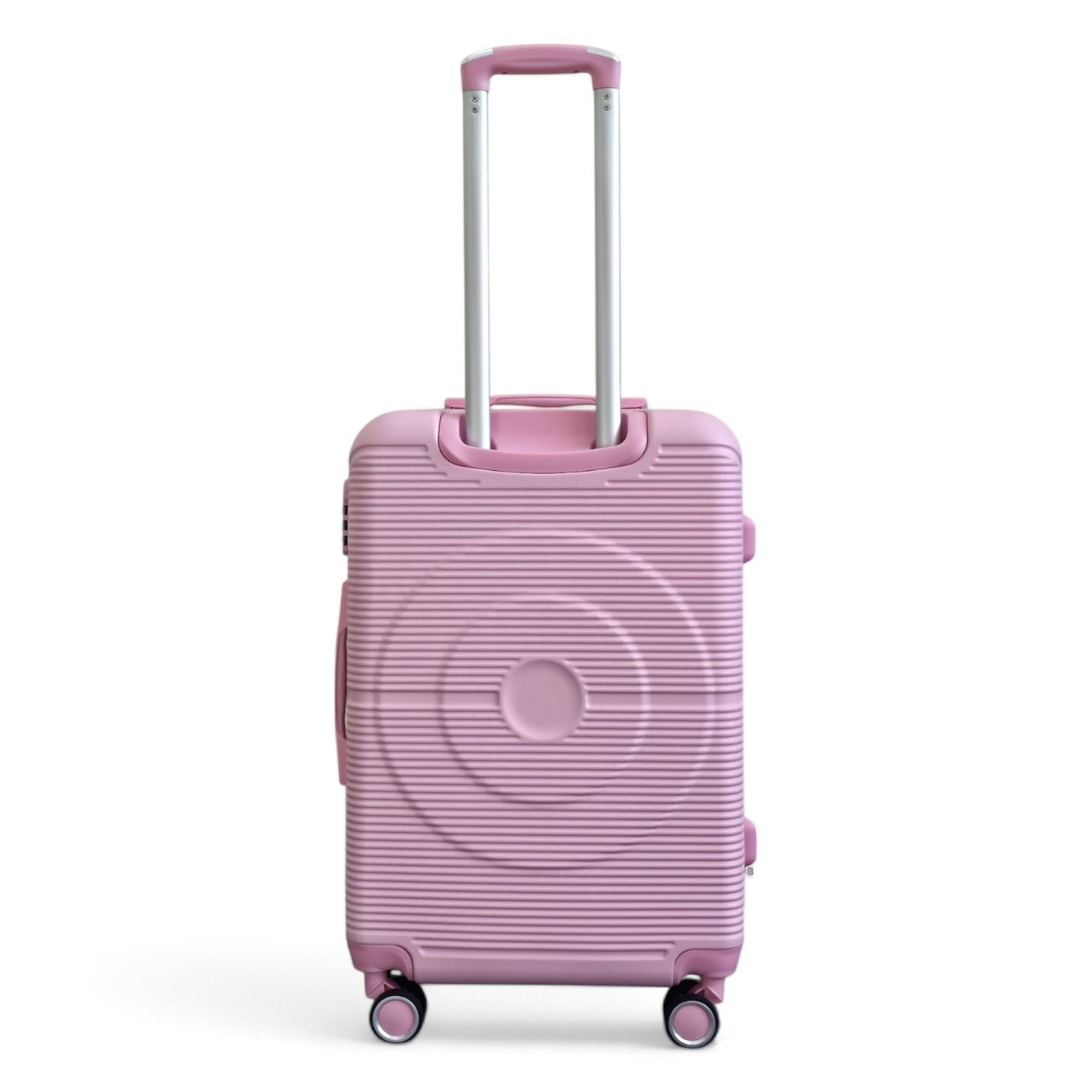 Seto Medium Hard Shell Suitcase in Pink