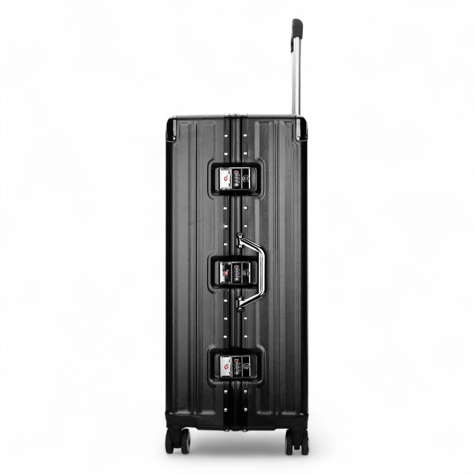 Airdrie Medium Hard Shell Suitcase in Charcoal Black