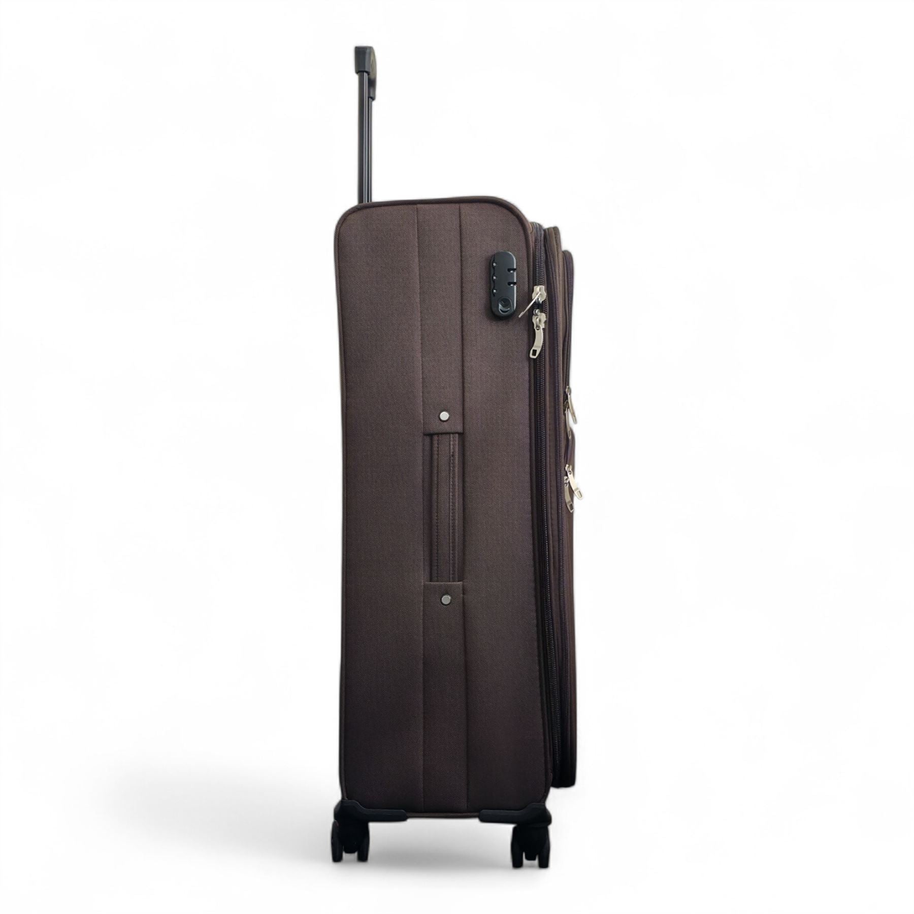 Gosford Medium Soft Shell Suitcase in Brown