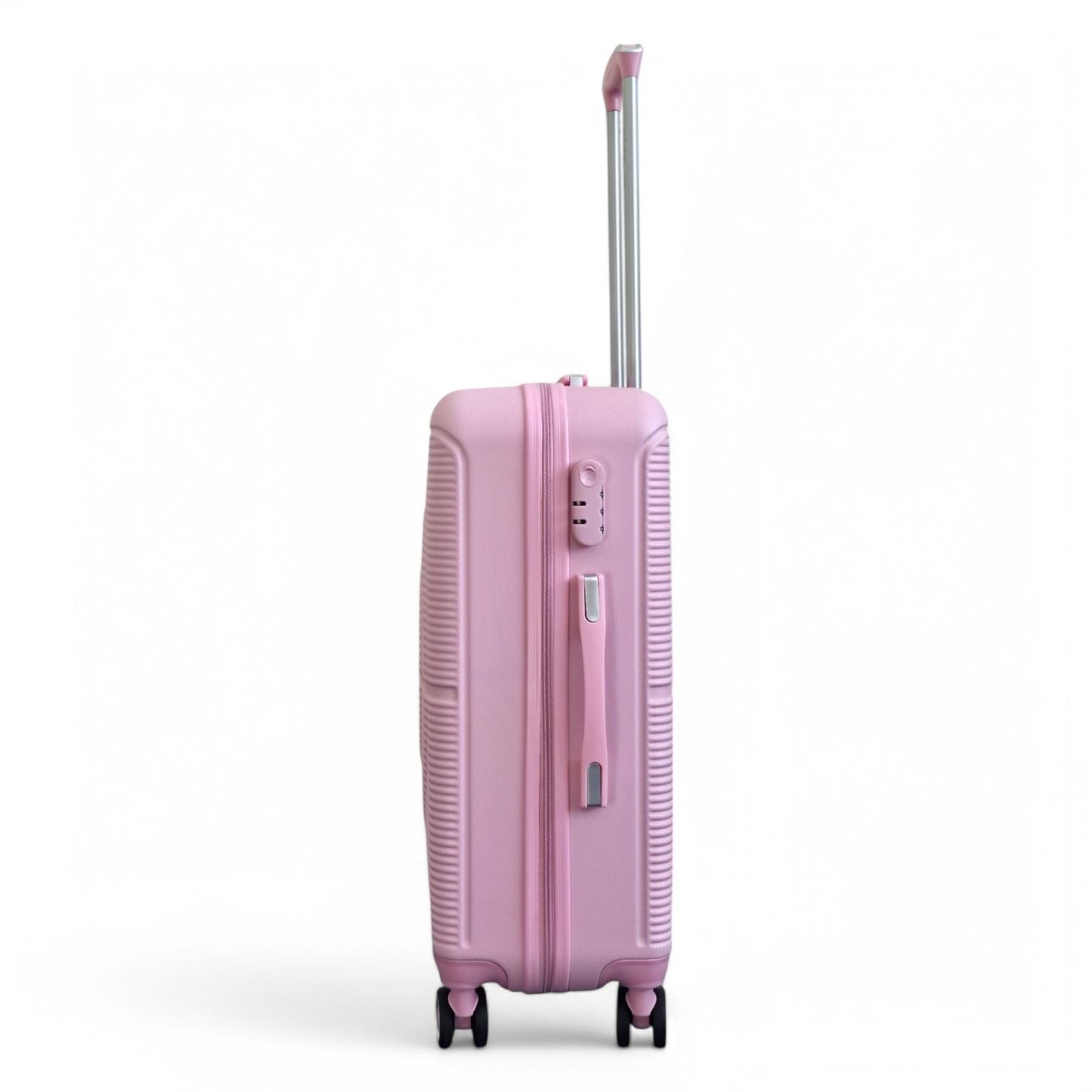 Seto Medium Hard Shell Suitcase in Pink