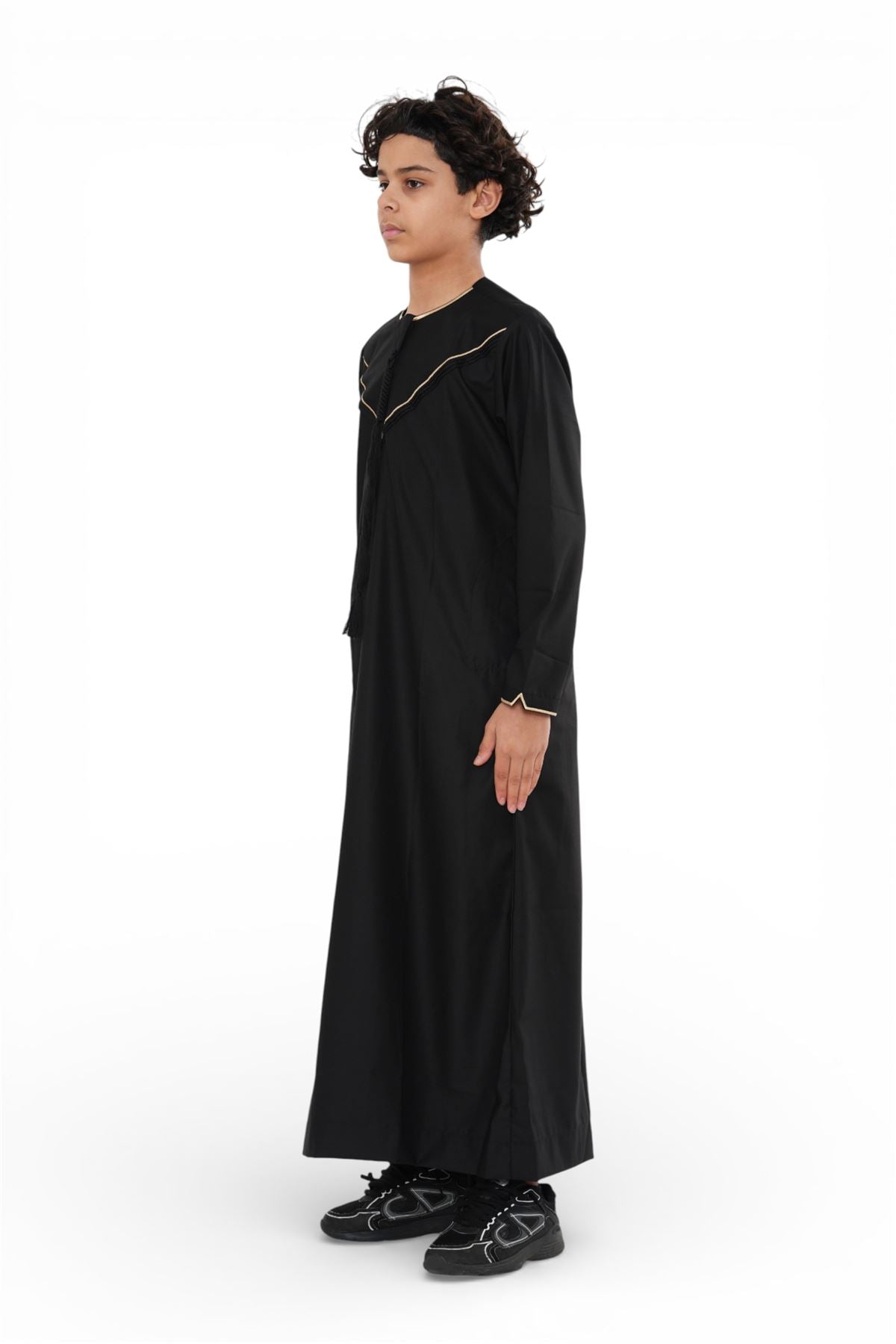 Kids Boys Ramadan Moroccan Jubba Robe Djellaba Eid Thobe - K-TT-006