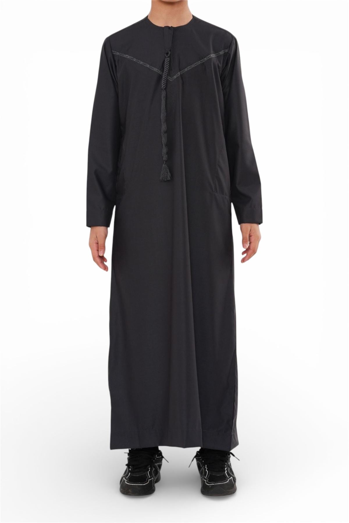 Kids Boys Ramadan Eid Moroccan Jubba Robe Djellaba Thobe - K-TT008