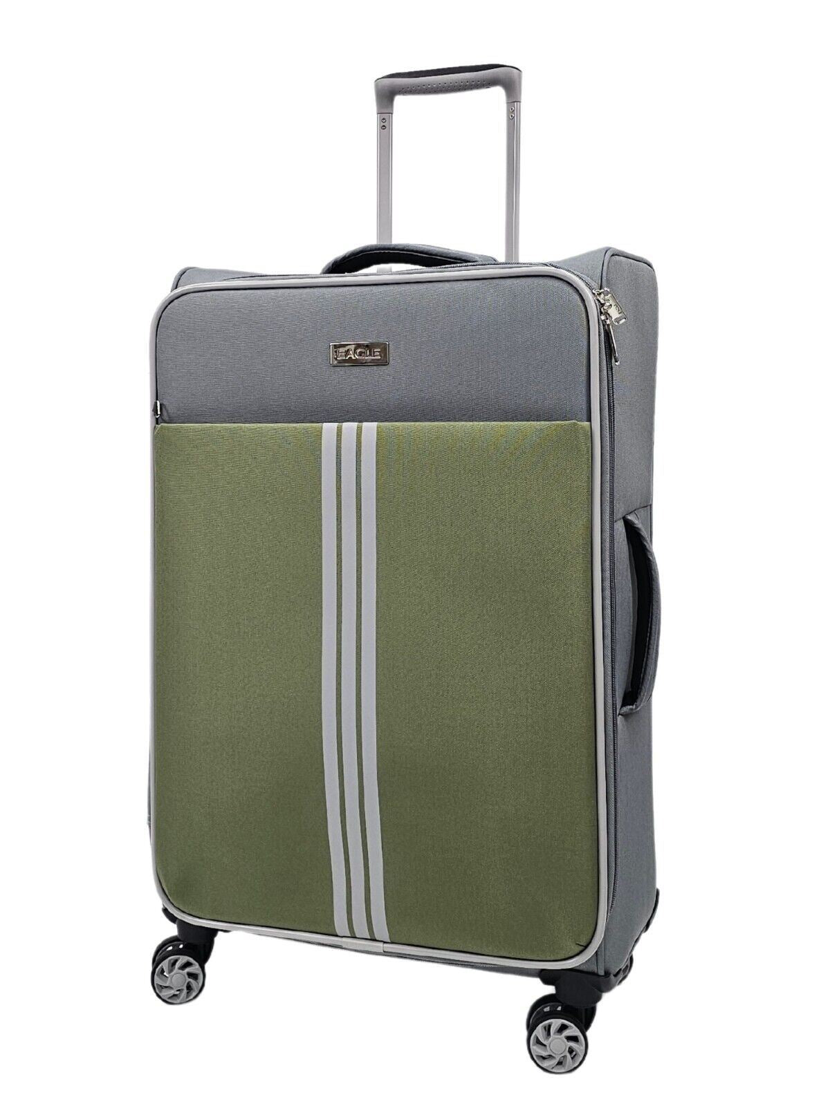 Lightweight Soft Suitcases 4 Wheel Luggage Travel Bag
