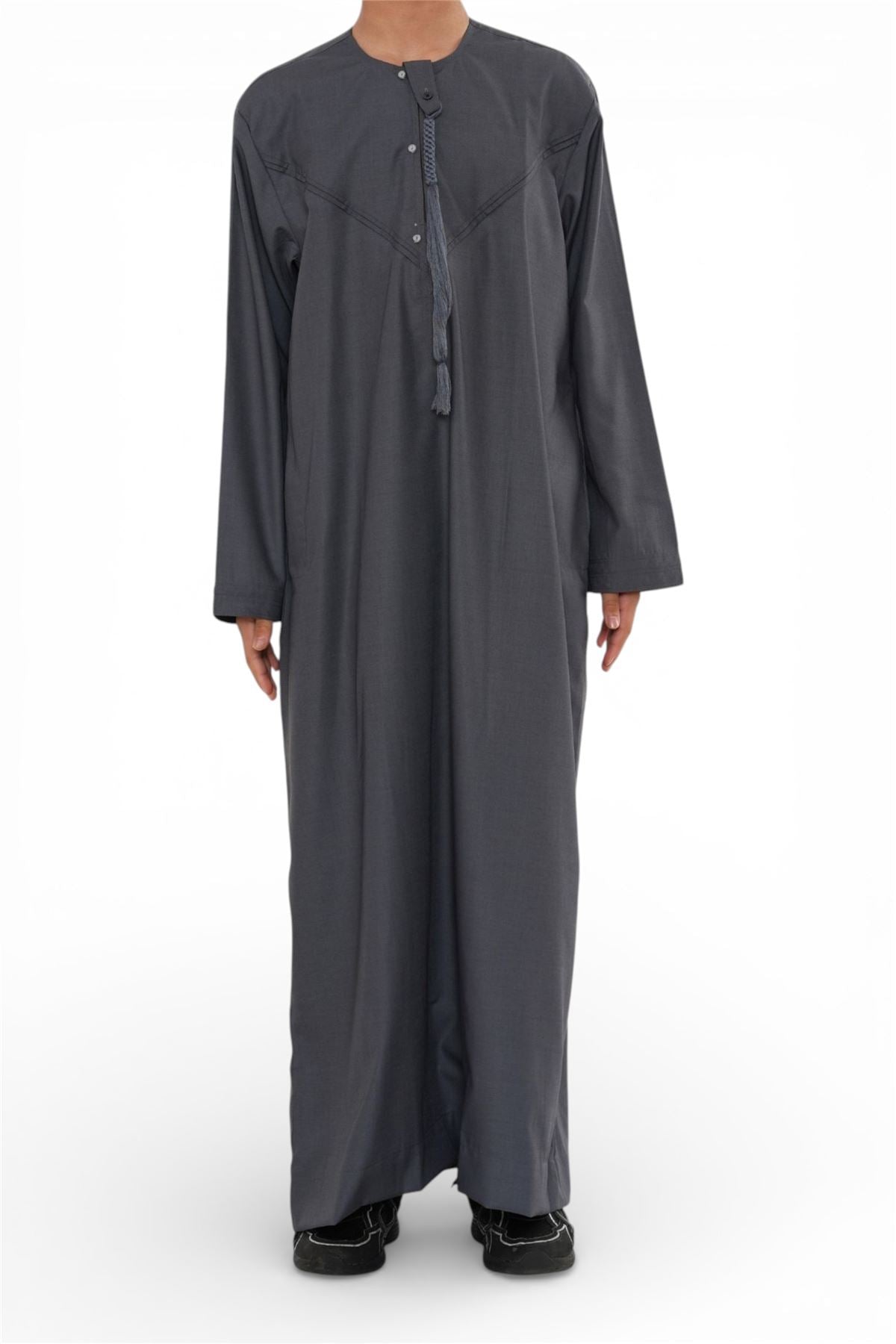 Kids Boys Eid Moroccan Jubba Robe Djellaba Ramadan Eid Thobe - K-HM11
