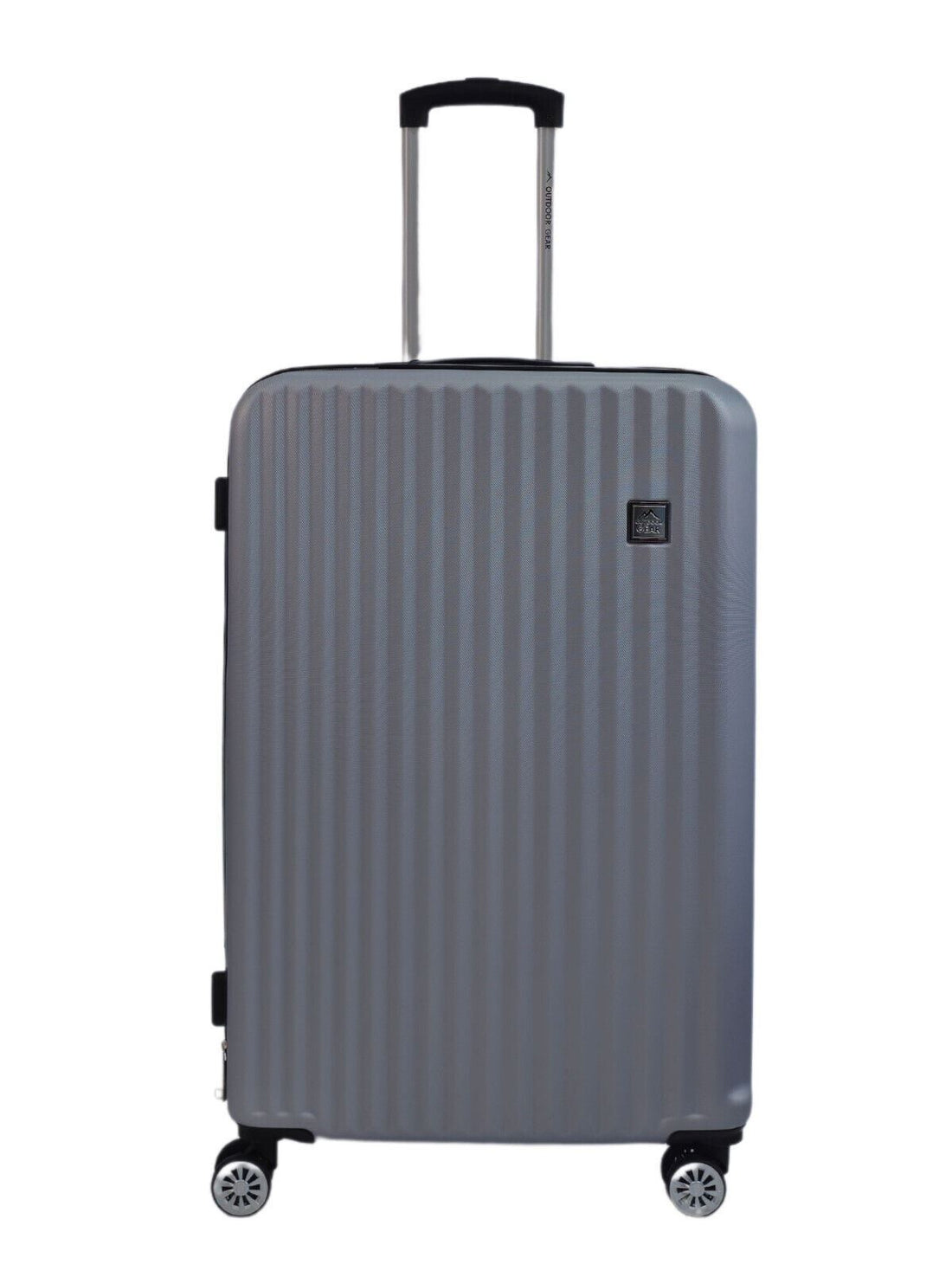Albertville Large Hard Shell Suitcase in Silver