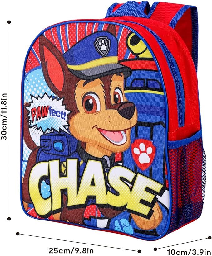 Paw Patrol Backpack Chase Adjustable Shoulder Strap Schoolbag