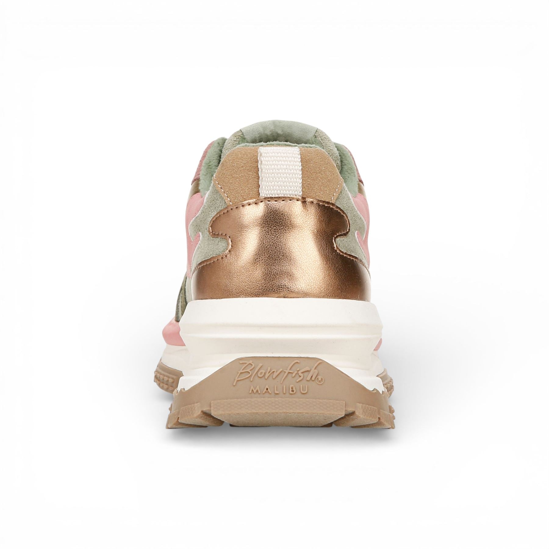 Blowfish Malibu Womens Green Pink Retro Sneaker Trainers - Leo