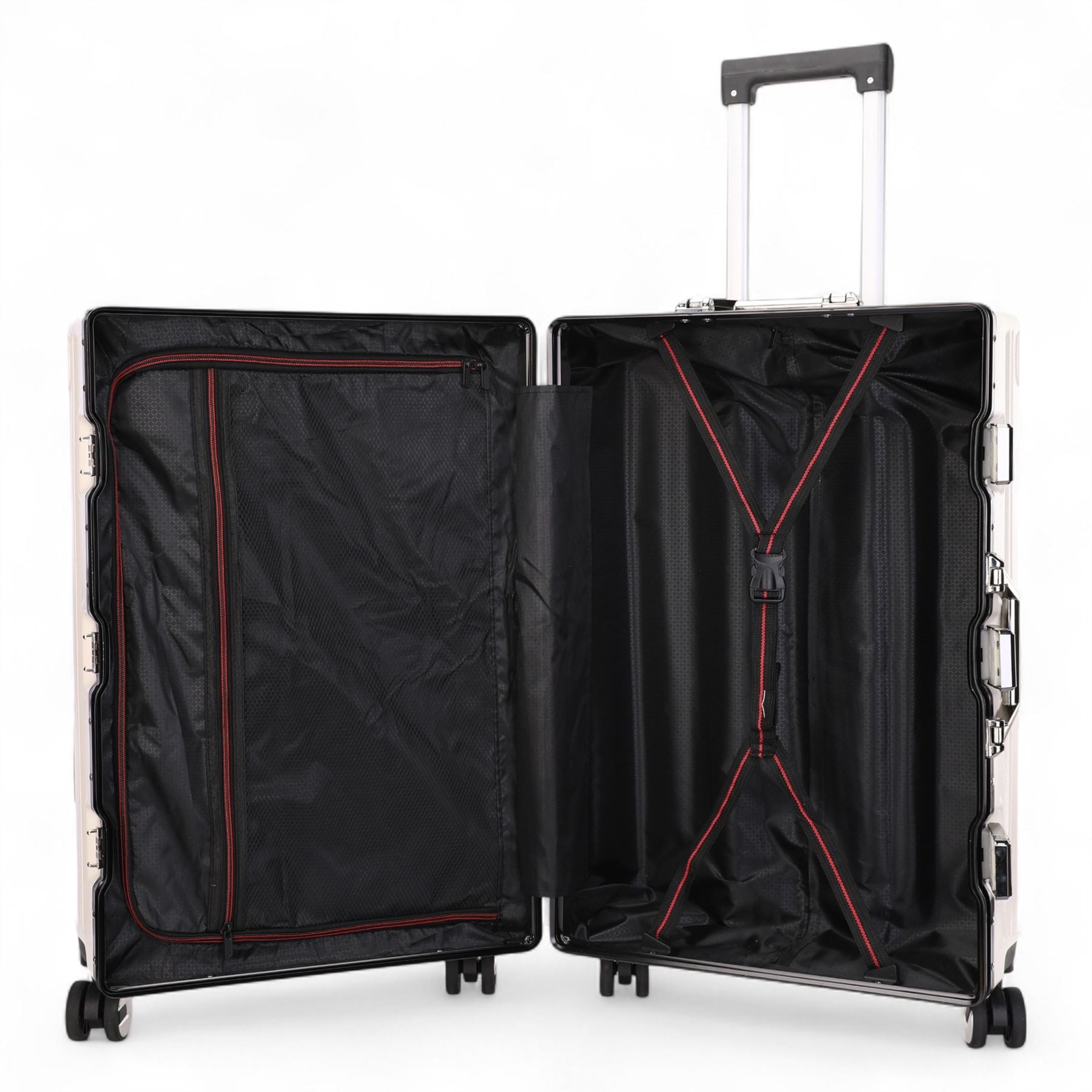 Airdrie Medium Hard Shell Suitcase in White