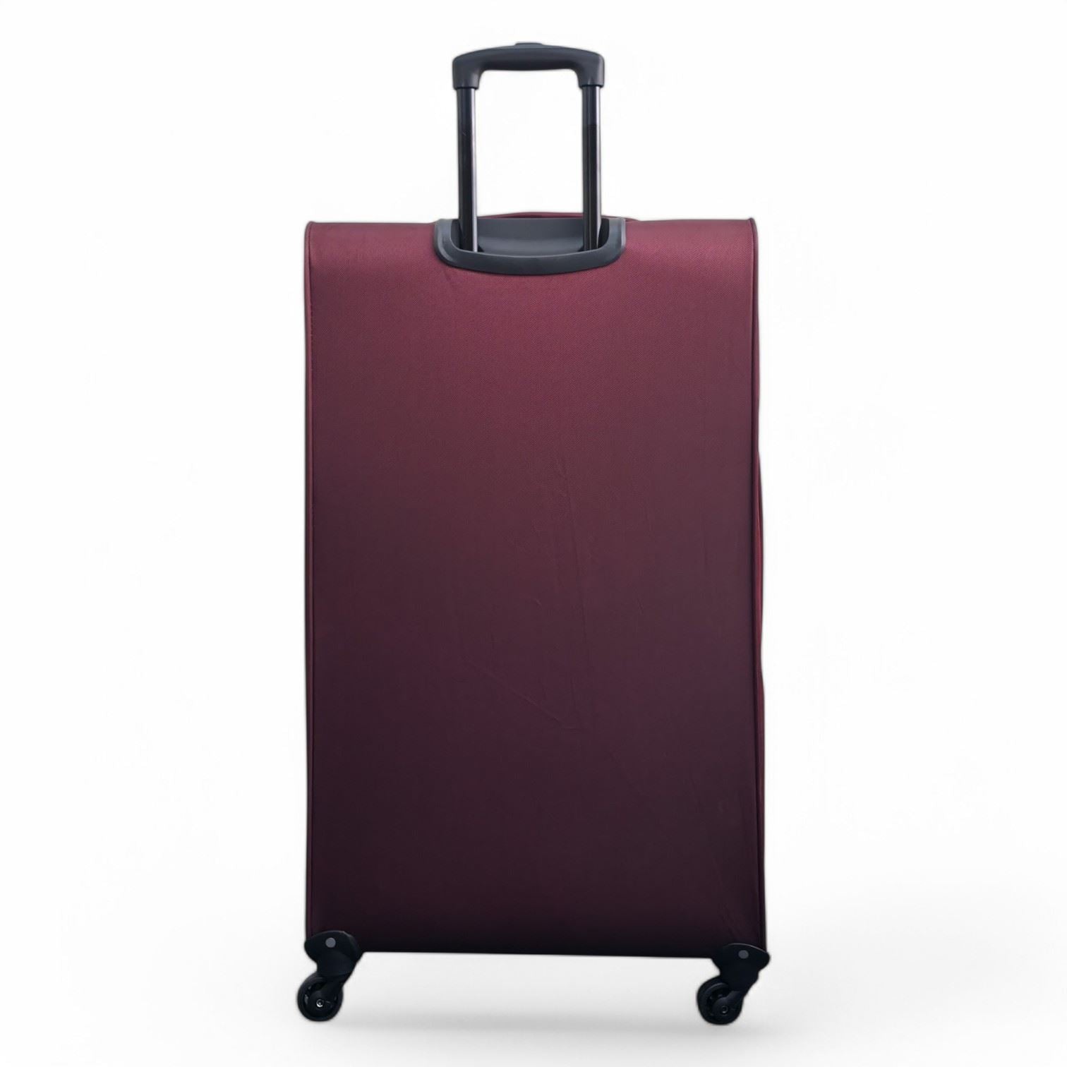 Tahara X-Large Soft Shell Suitcase in Wine
