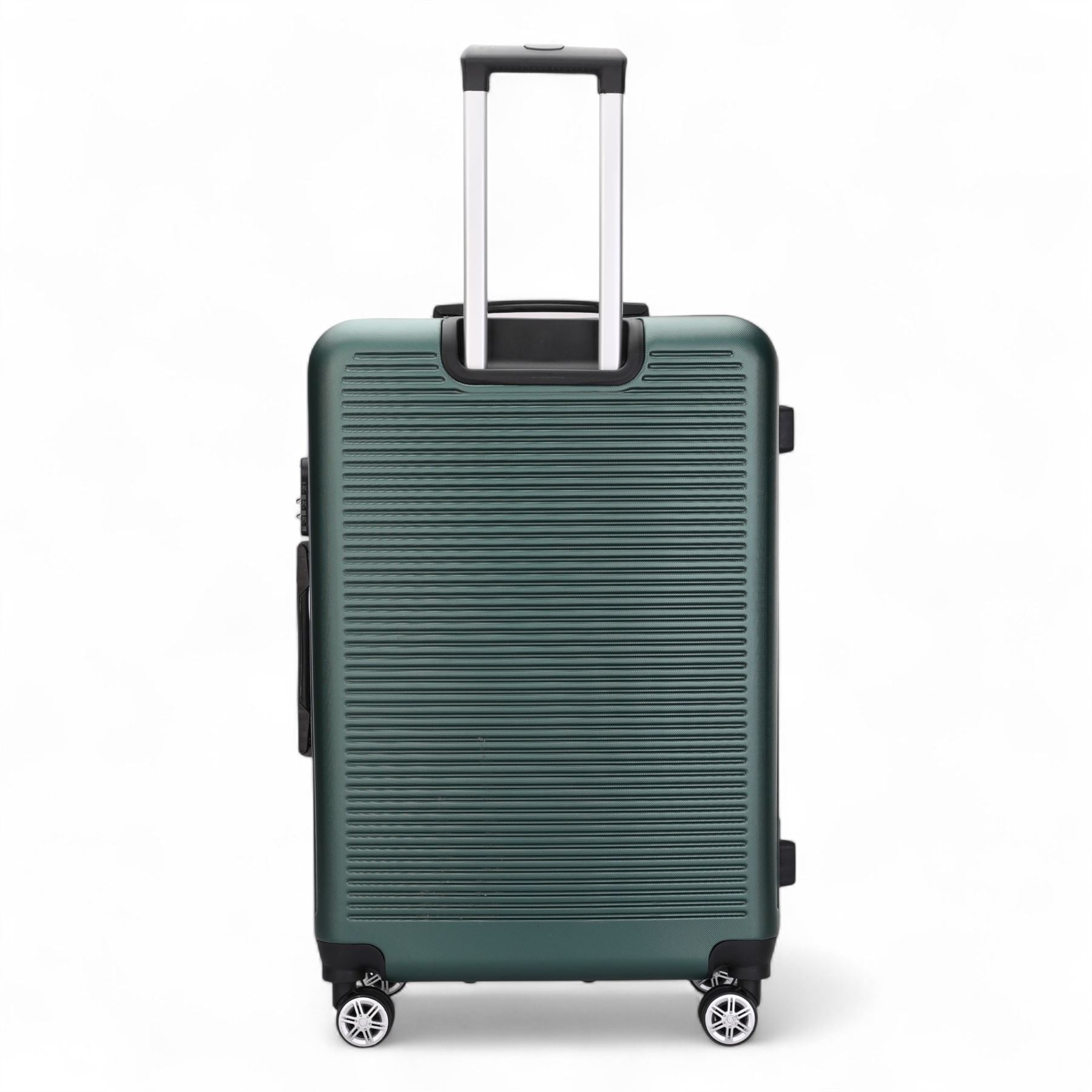 Calgary Medium Hard Shell Suitcase in Emerald Green