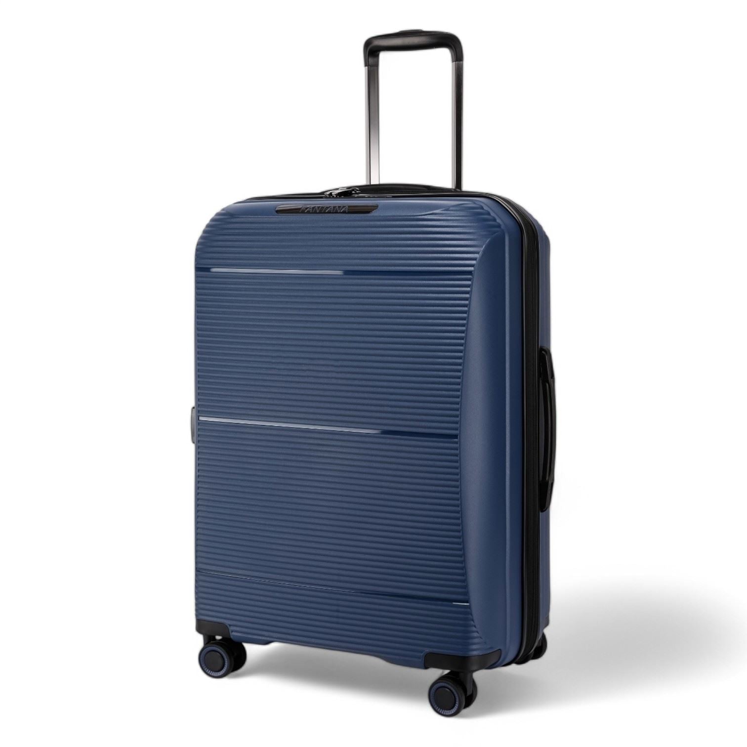 Abiko Large Hard Shell Suitcase in Navy