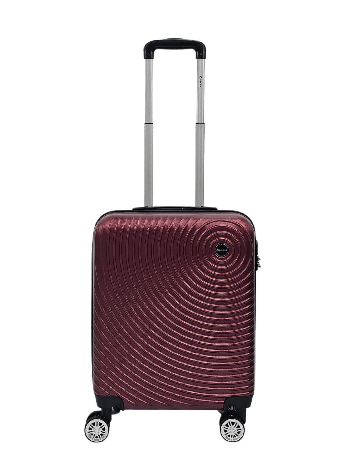 Hard Shell Cabin 8 Wheel Luggage Case Travel Bag