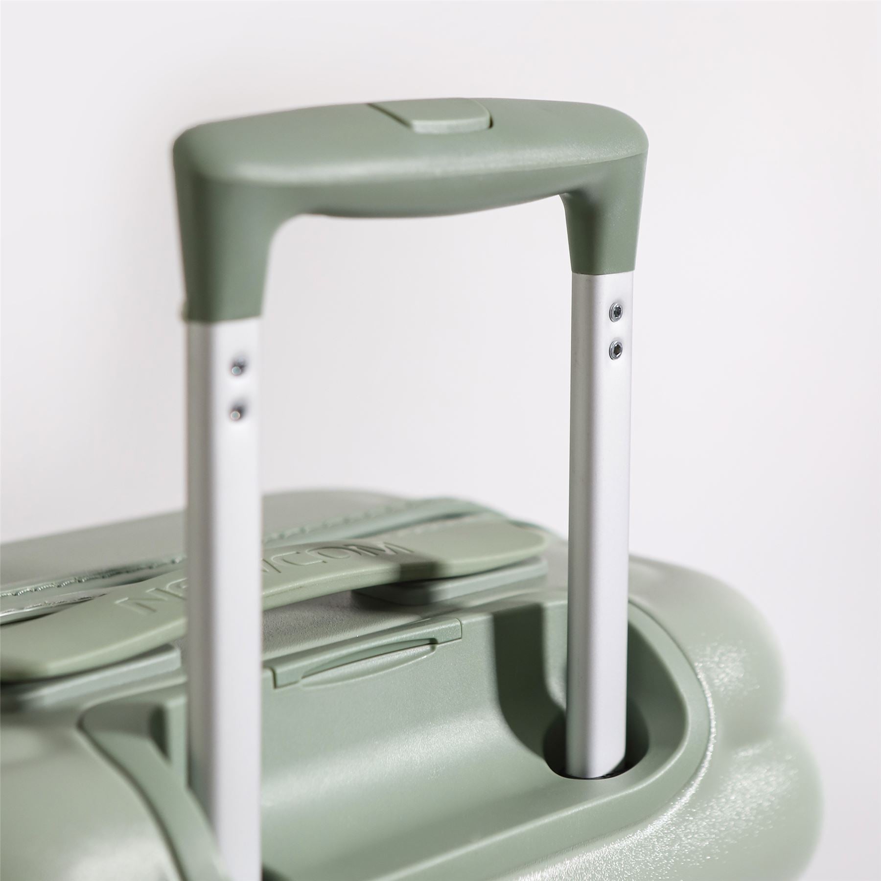 Hard Shell Cabin 37 x 22 x 55 cm Green TSA Secure Luggage Suitcase Suitable for Easyjet, Ryanair