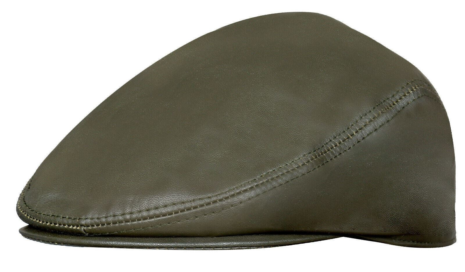 Mens Flat Hat Leather Peaky Blinders Beret Newsboy Gatsby Golf Cabbie Cap