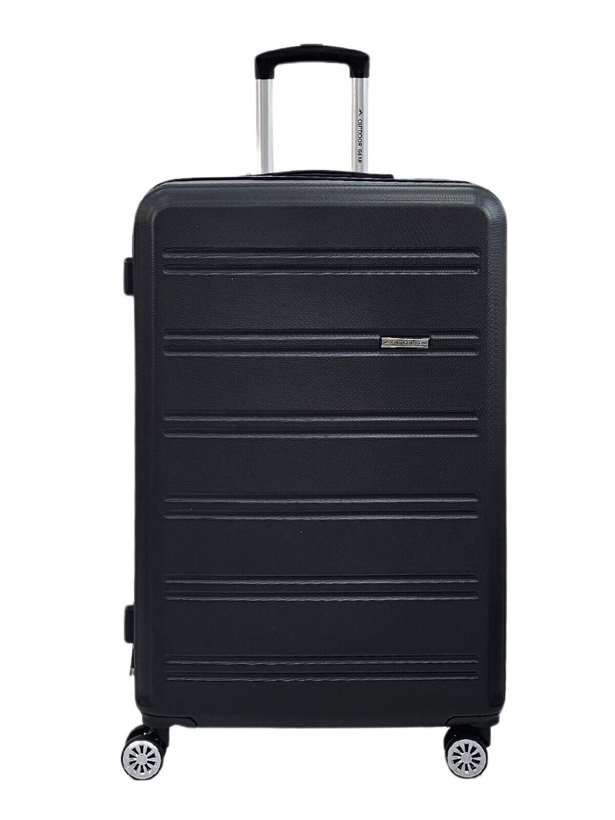 Alabaster Large Hard Shell Suitcase in Black