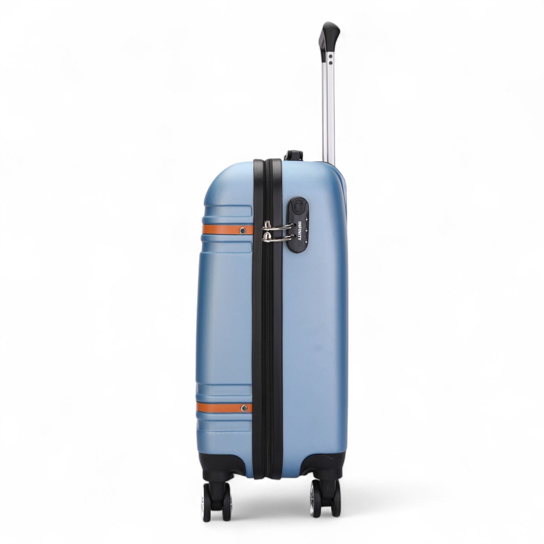 Calgary Cabin Hard Shell Suitcase in Blue