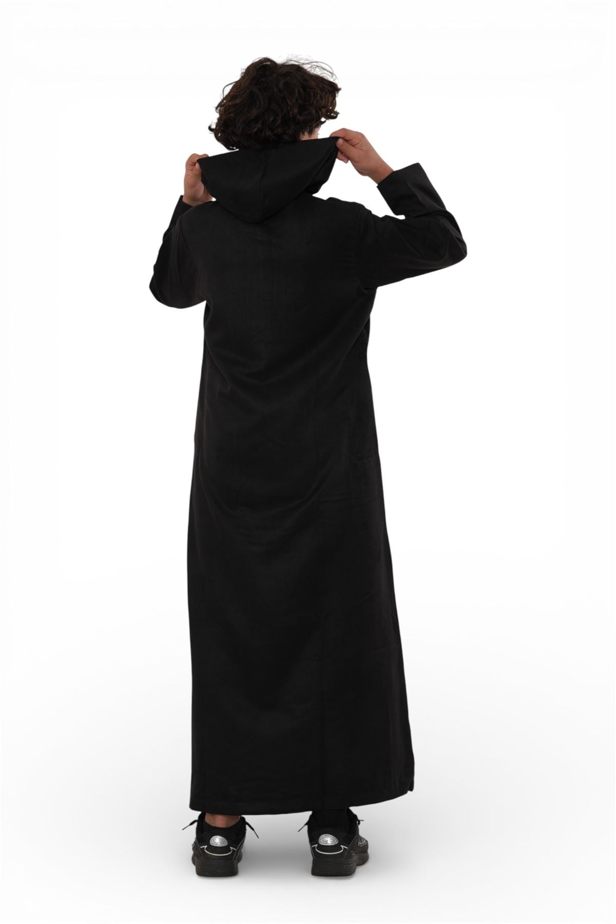 Kids Boys Hooded Eid Moroccan Jubba Robe Ramadan Eid Thobe - K-HM12