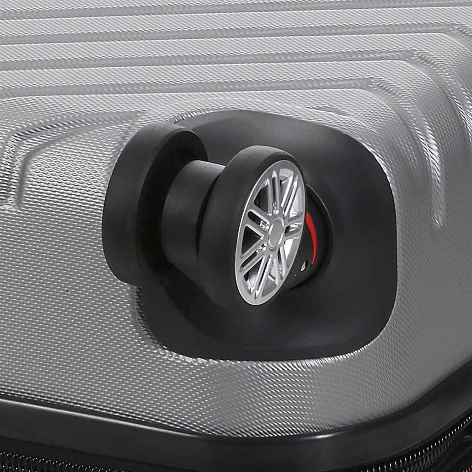 Bega Large Hard Shell Suitcase in Silver