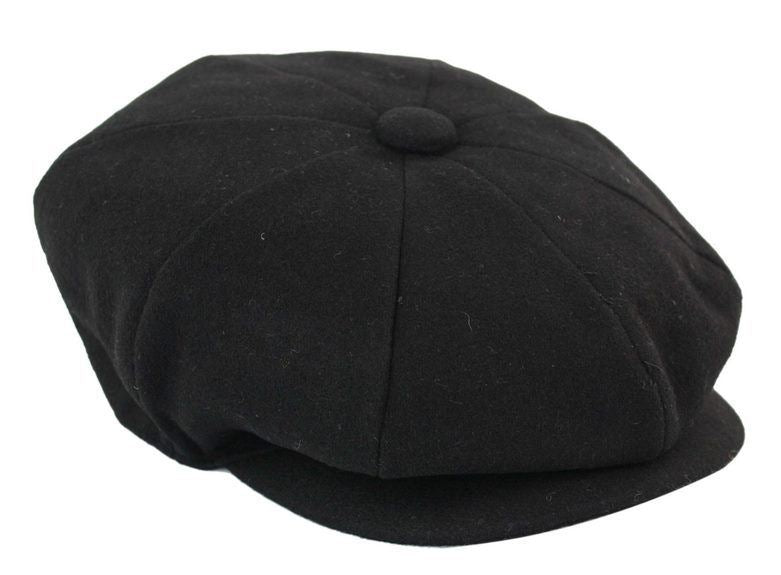Mens Peaky Blinders Newsboy Wool 8 Panel Gatsby Flat Baker Hat