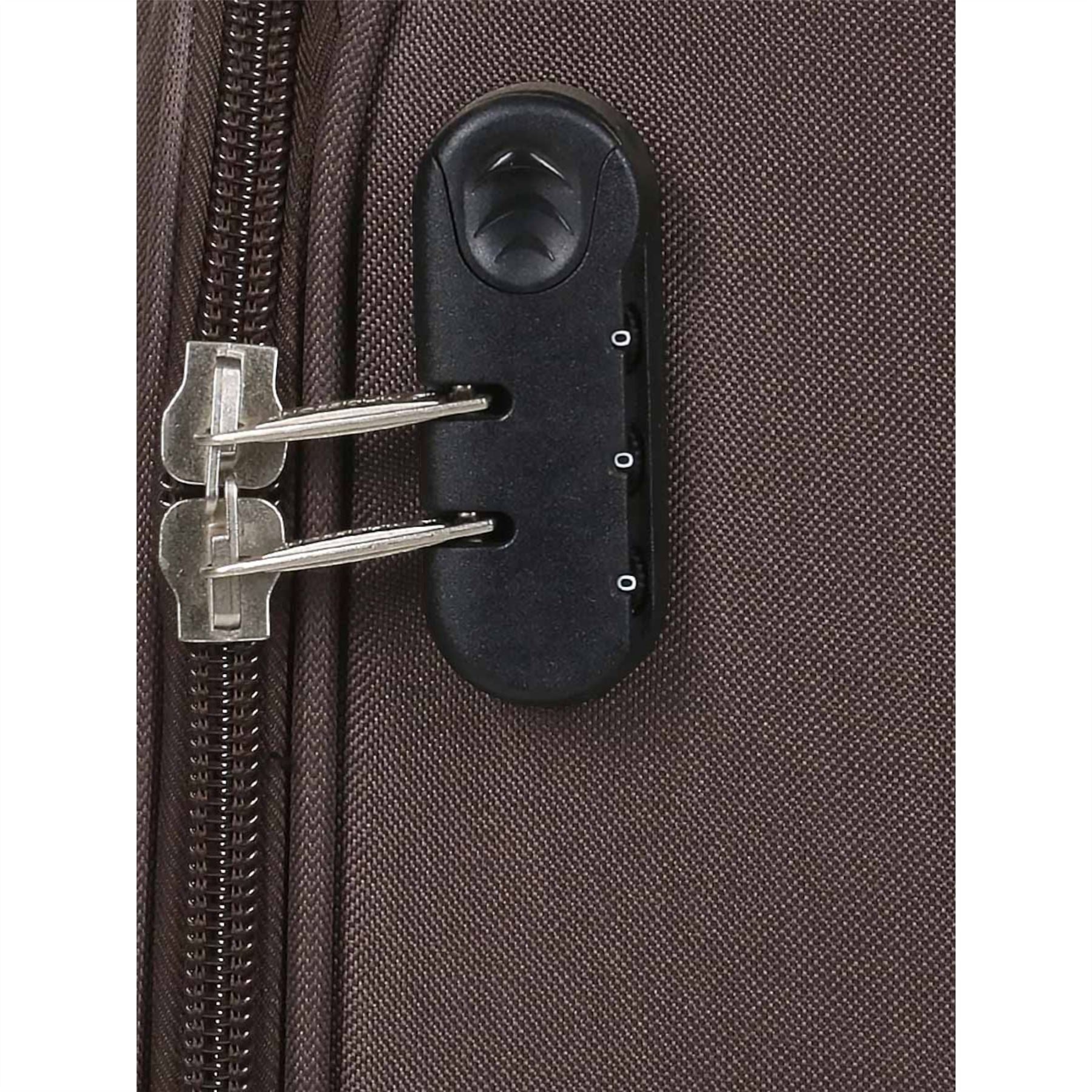 Carrollton Cabin Soft Shell Suitcase in Brown