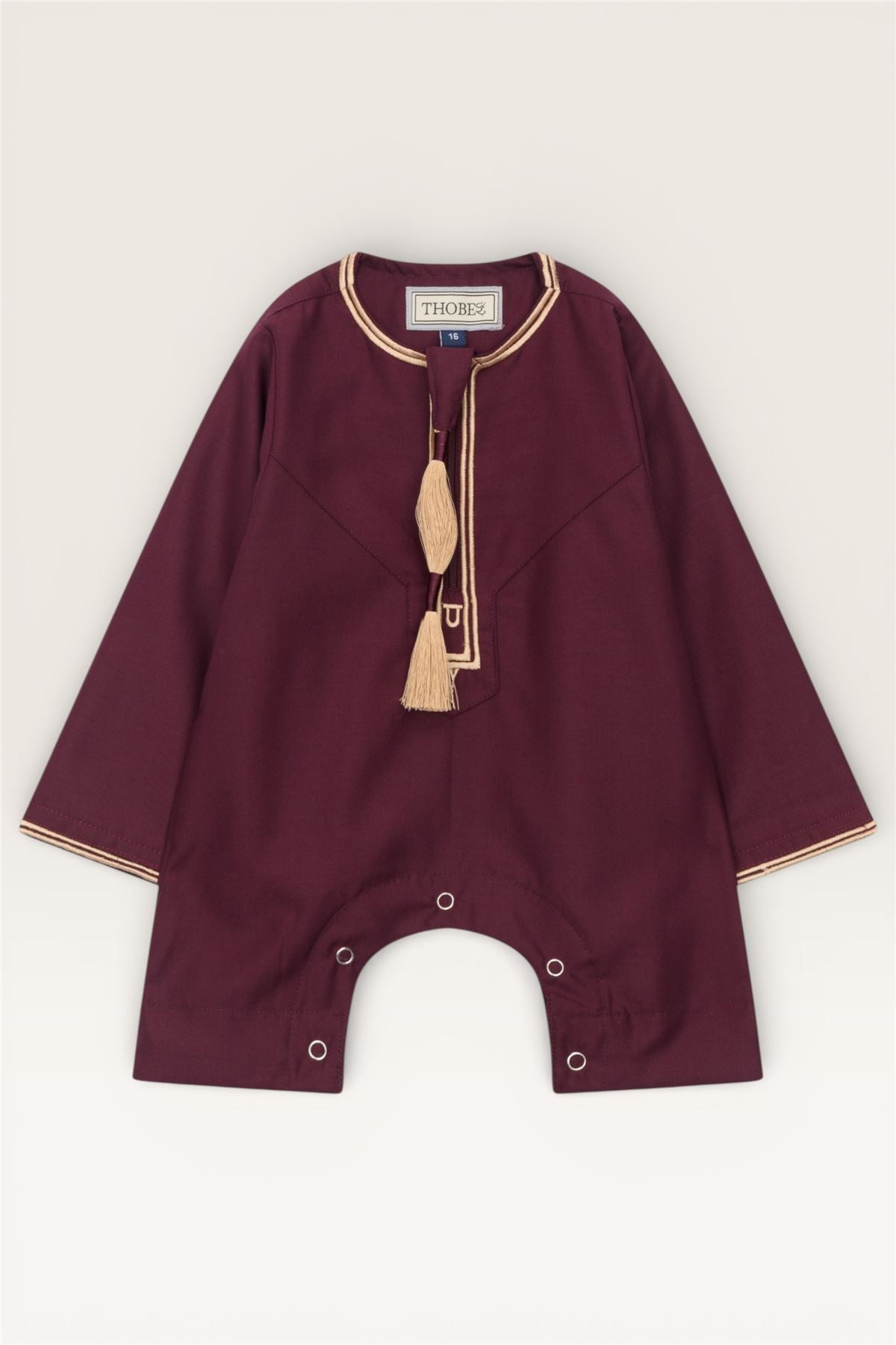 Baby Boys Ramadan Moroccan Thobe Robe Emirati Eid Jubba- B-TT003