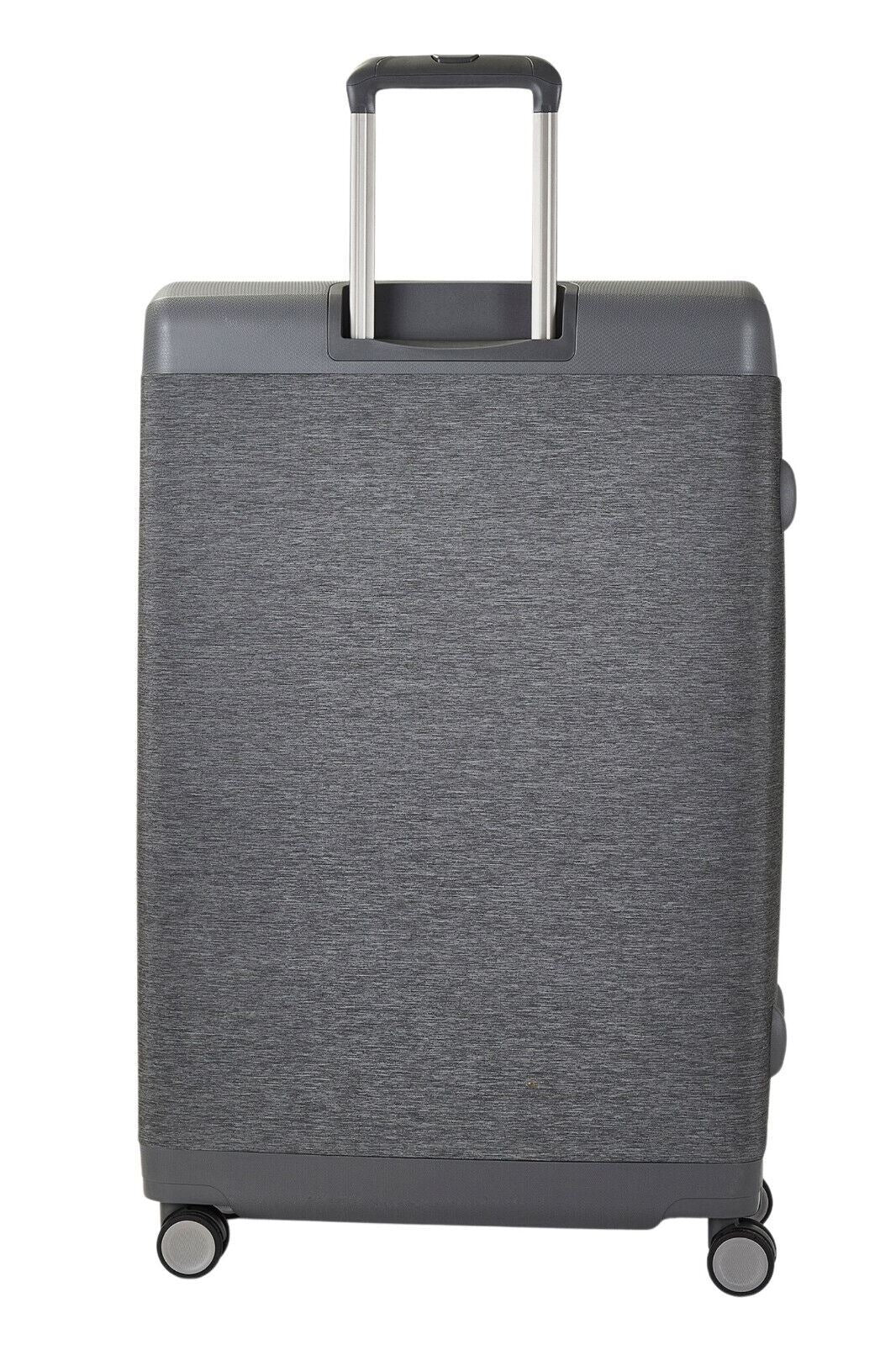 Anniston Large Soft Shell Suitcase in Grey