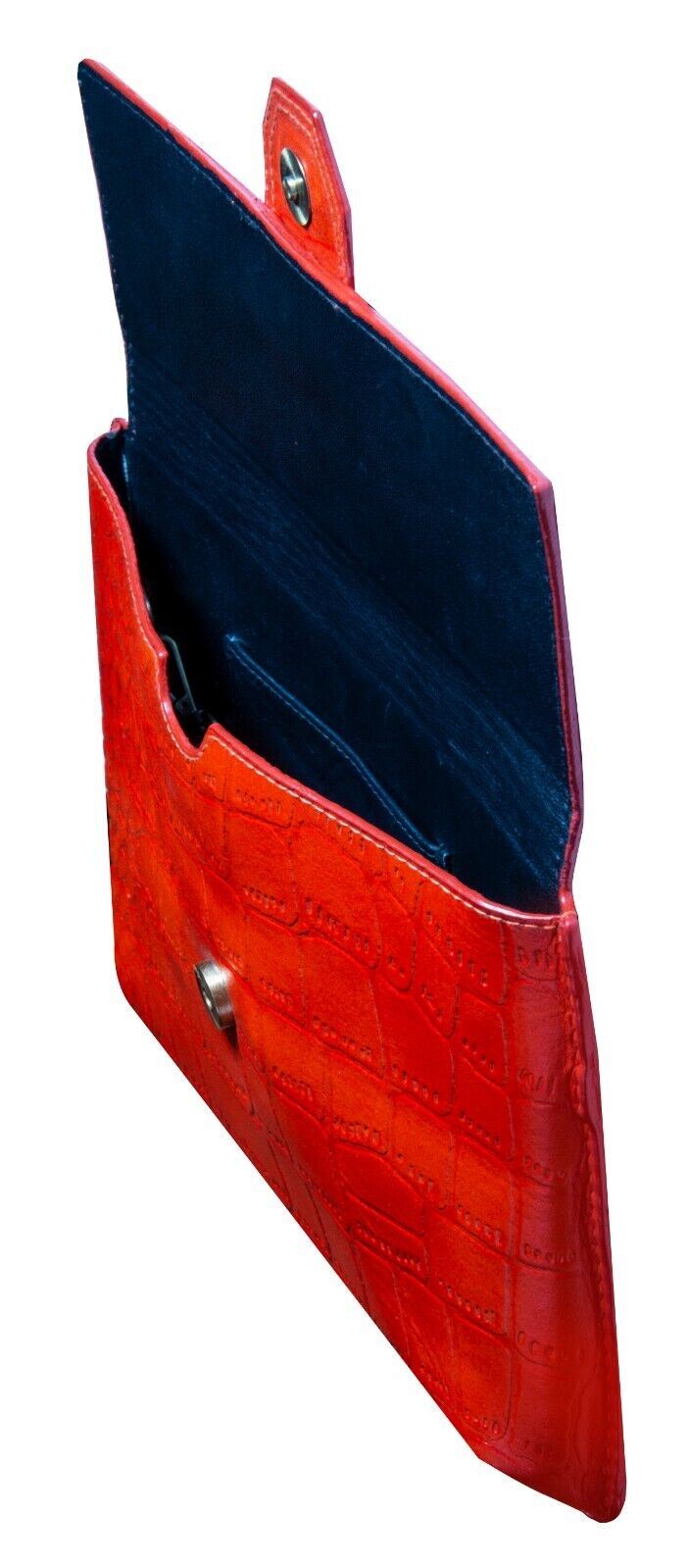 Womens Leather Clutch Cross Body Shoulder Printed Cowhide Bag