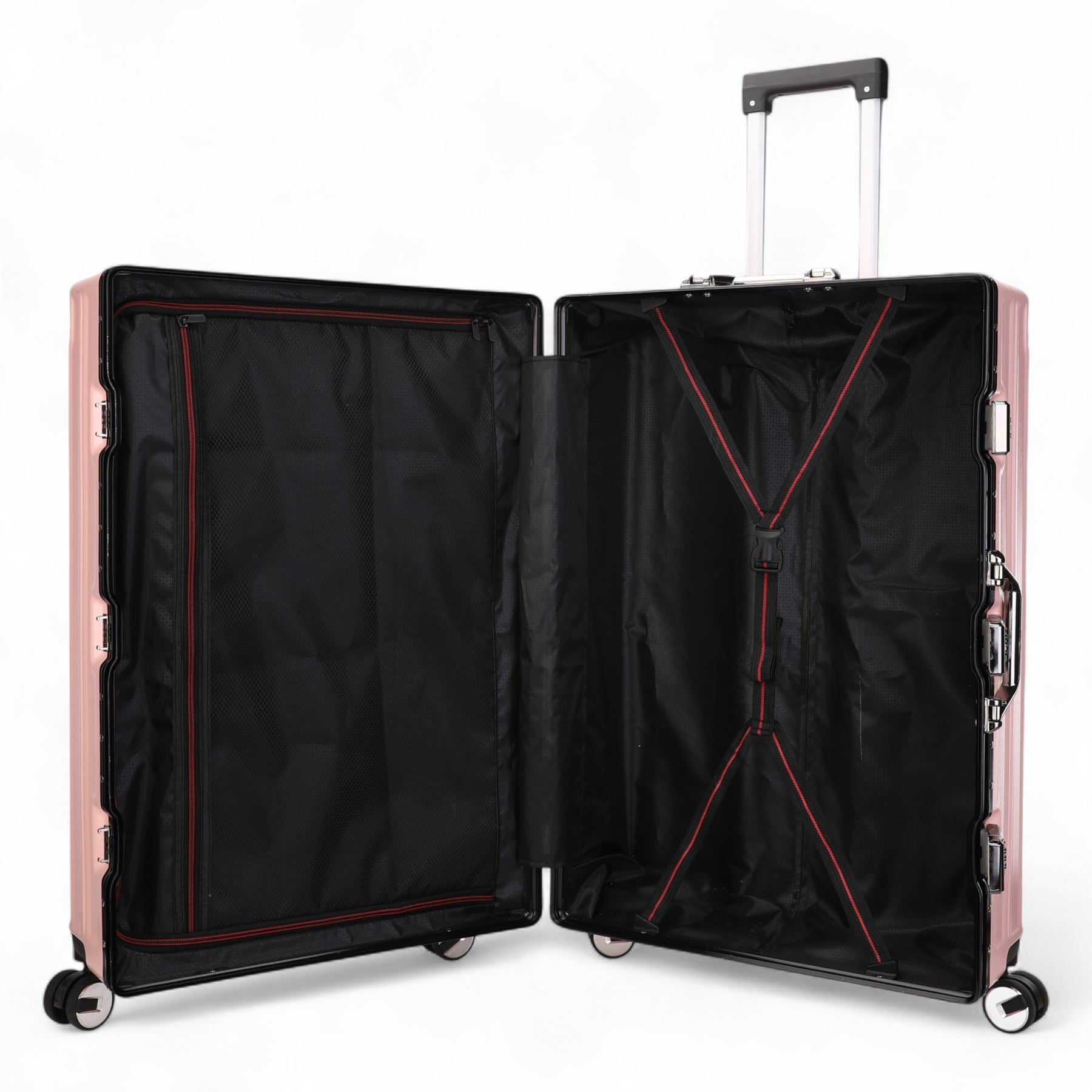 Airdrie Medium Hard Shell Suitcase in Pink