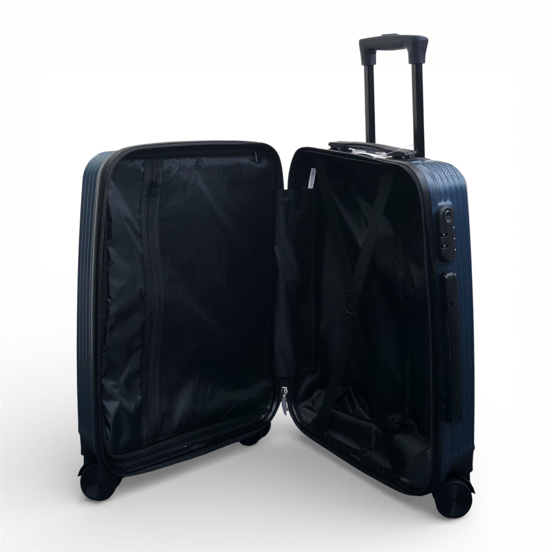 Junee Cabin Hard Shell Suitcase in Blue