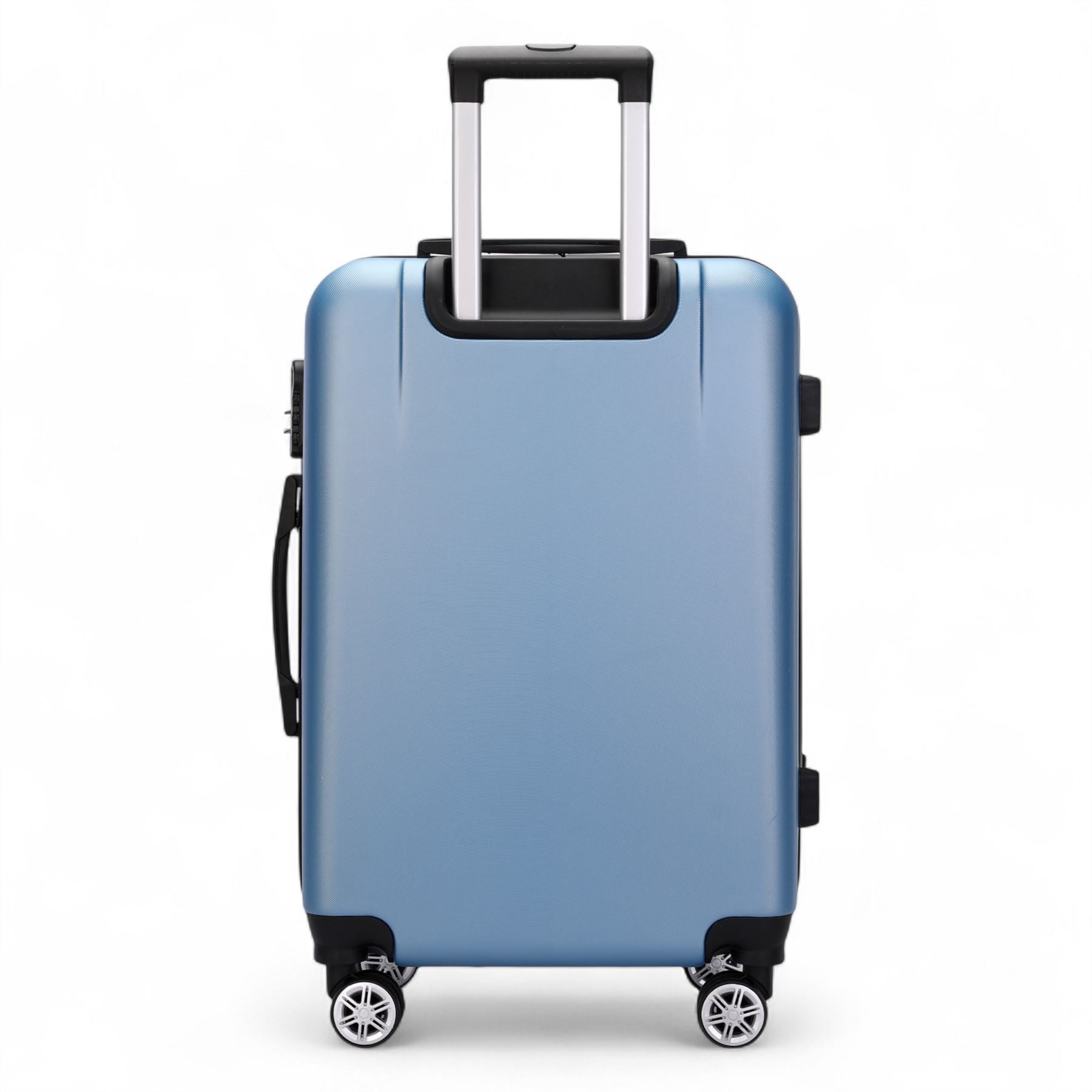 Calgary Large Hard Shell Suitcase in Blue