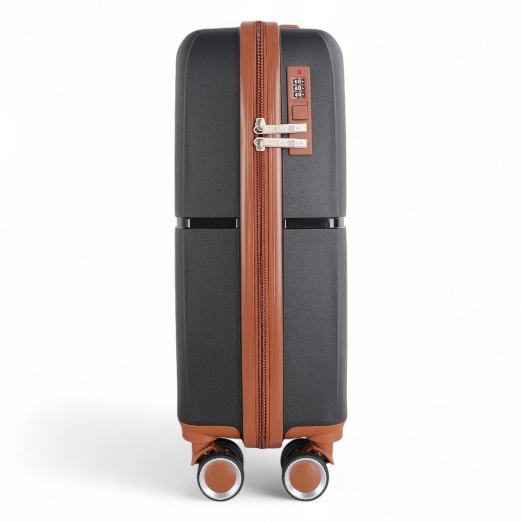 Corowa Cabin Hard Shell Suitcase in Black