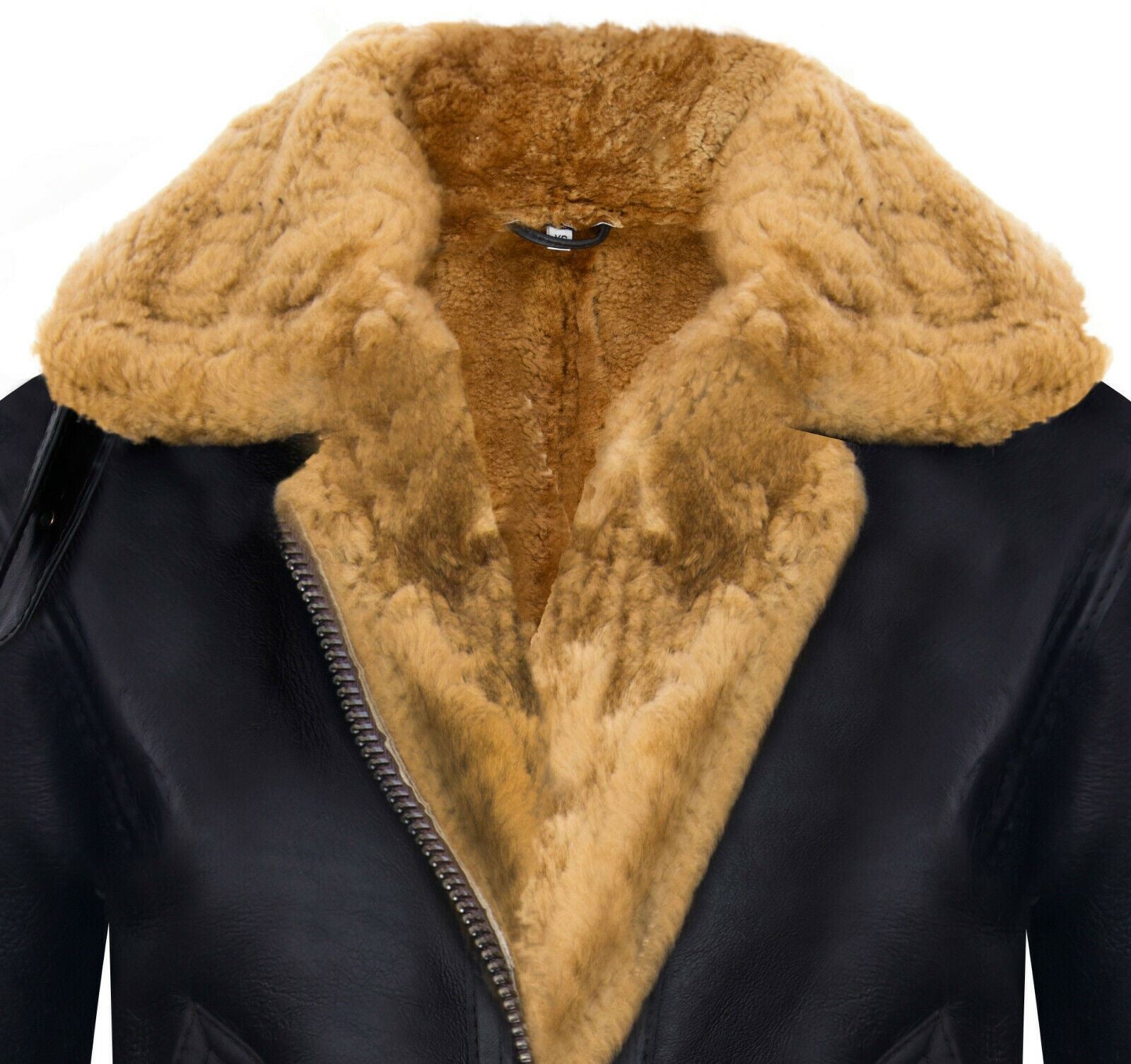 Womens Warmer Hooded Sheepskin Leather Jacket-Orford