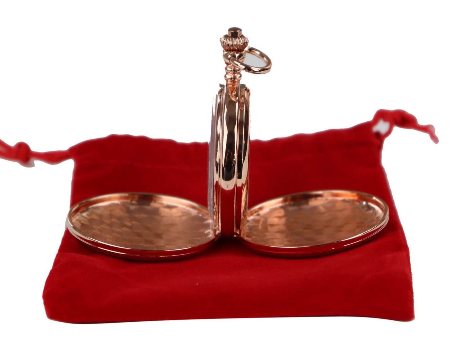 Classic Mechanical Pocket Watch Peaky Blinders Vintage Skeleton Automatic