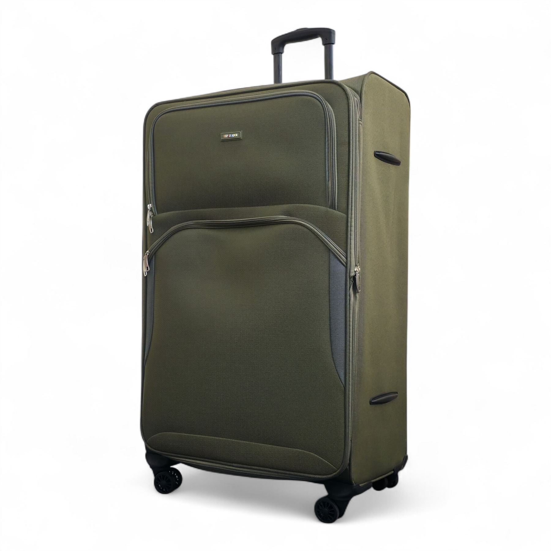 Gosford X-Large Soft Shell Suitcase in Green