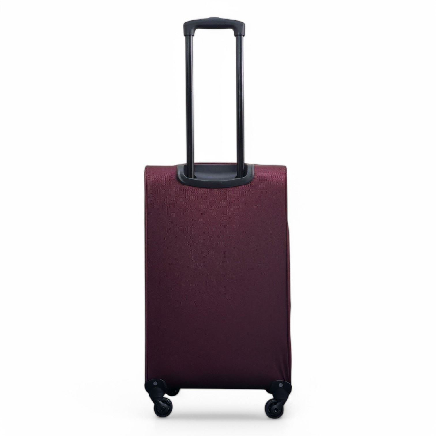 Tahara Medium Soft Shell Suitcase in Wine